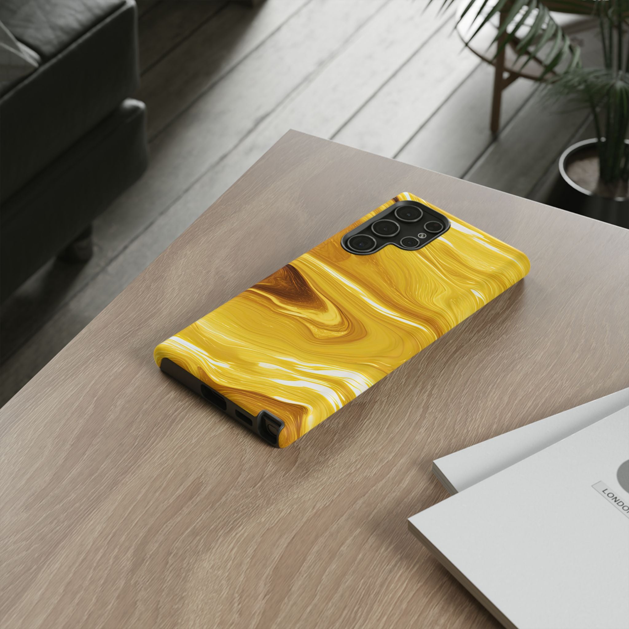 Golden Veil Marble - Tough Guard Samsung Galaxy Case