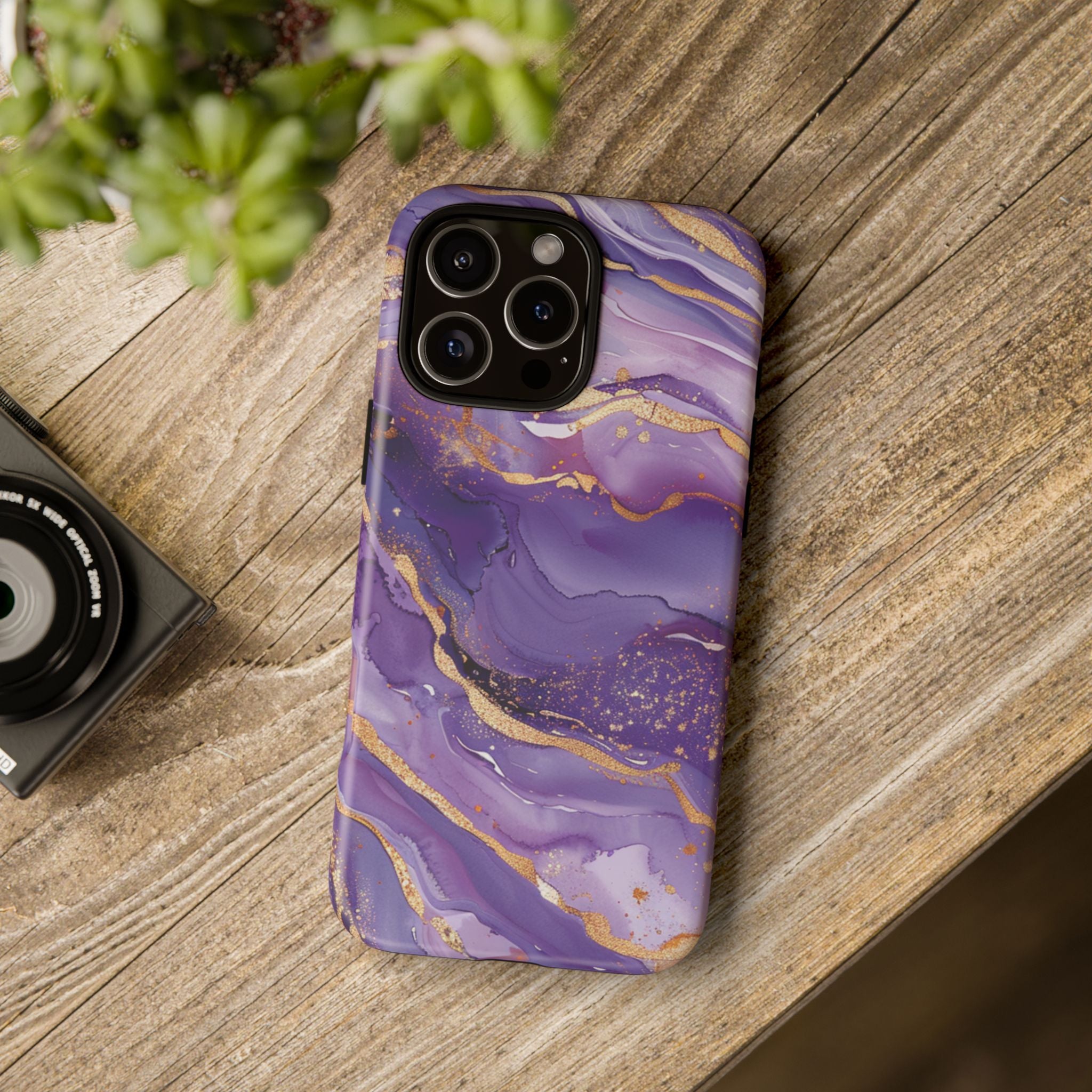 Lavender Golden Dream - Tough Guard Apple iPhone Case