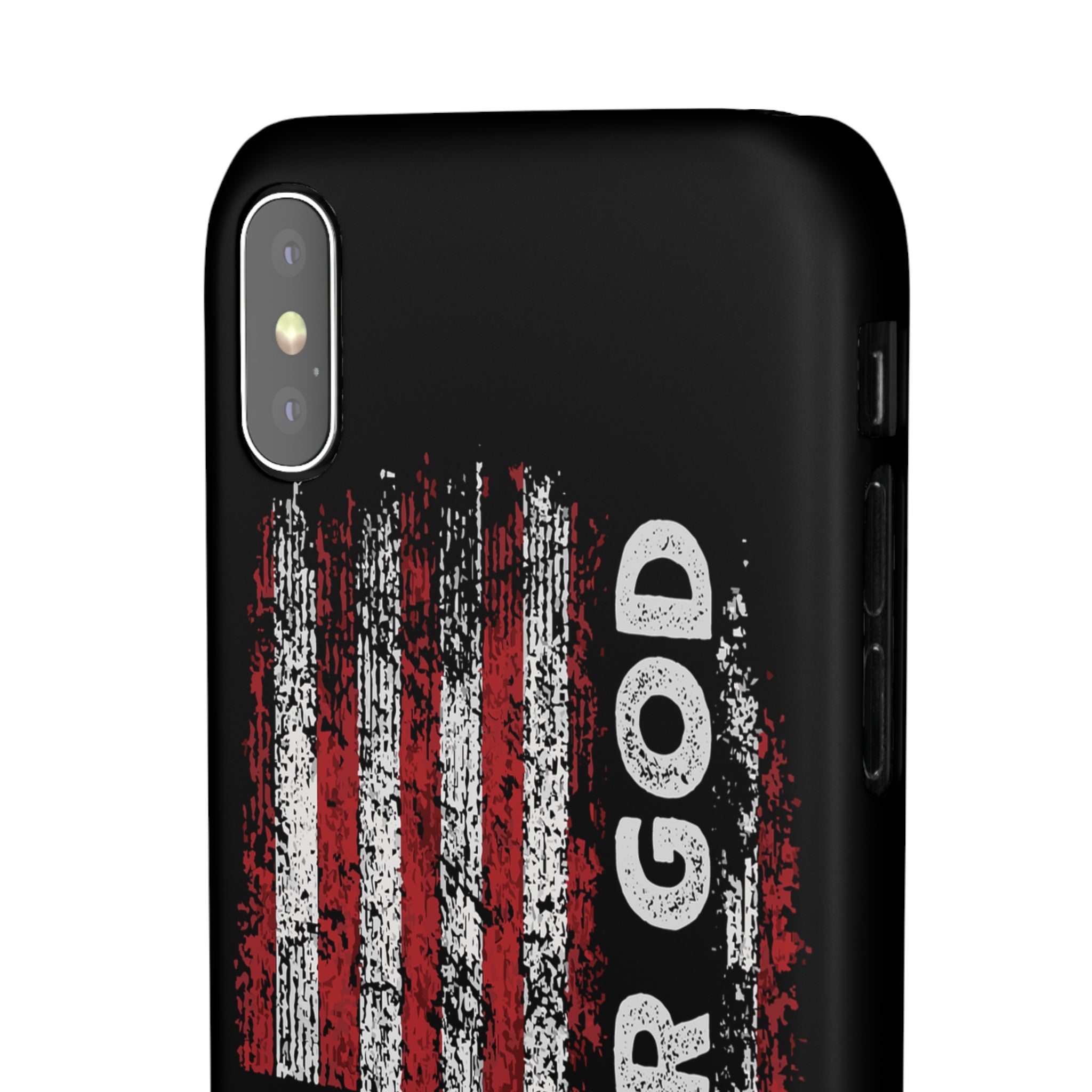 One Nation Under God American Flag - Snap Case Apple iPhone Case