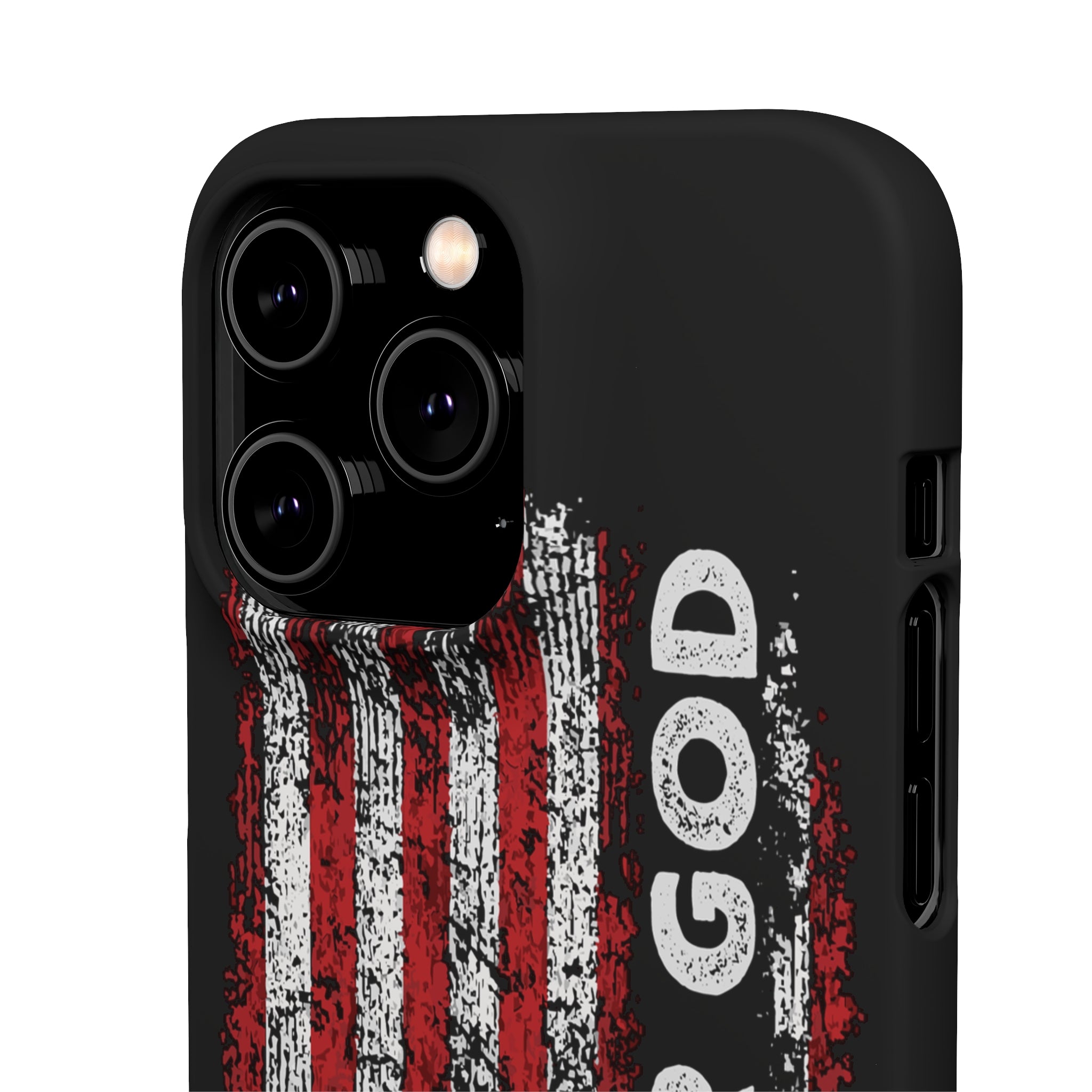 One Nation Under God American Flag - Snap Case Apple iPhone Case