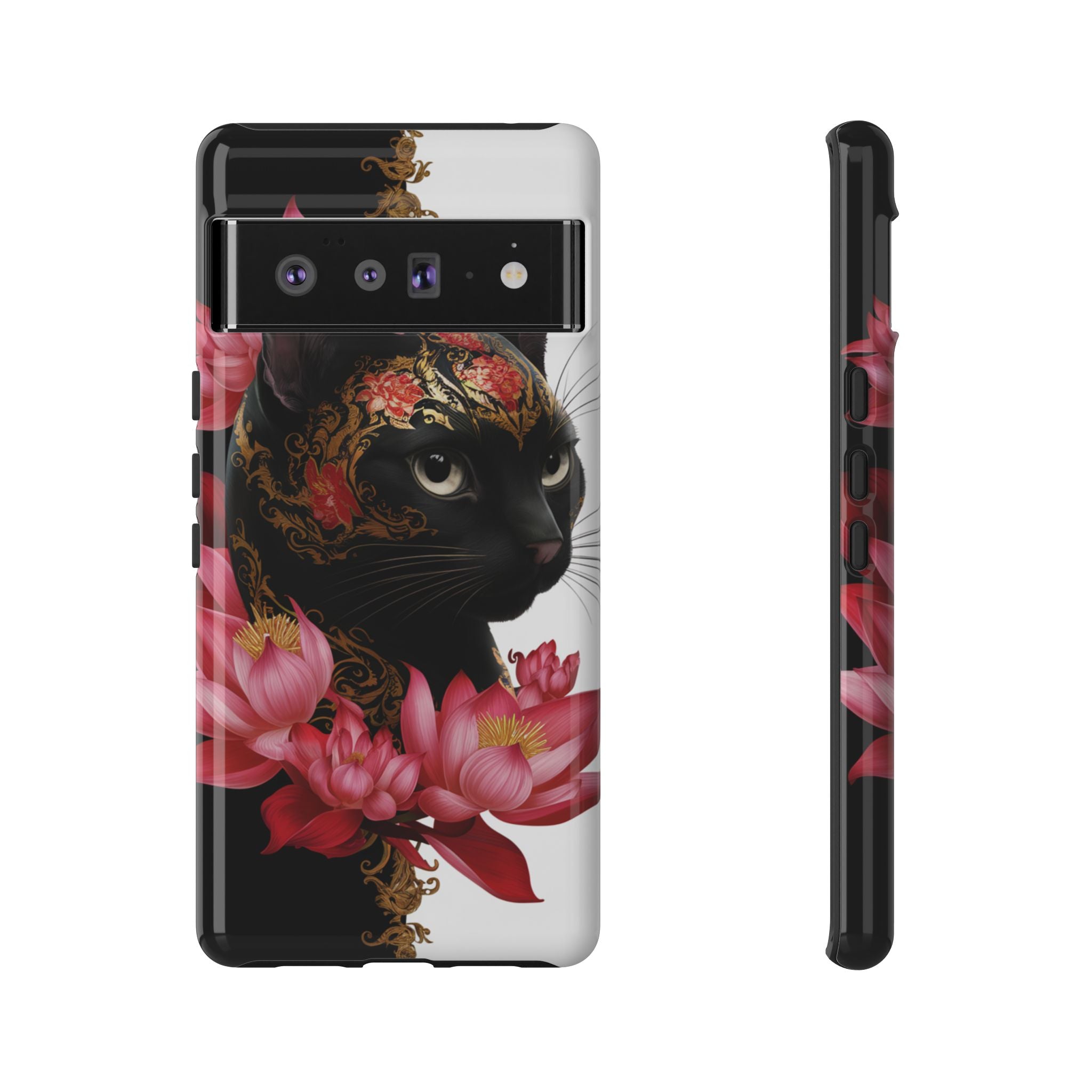 Yin & Yang Mystic Cat - Tough Guard Google Pixel Case