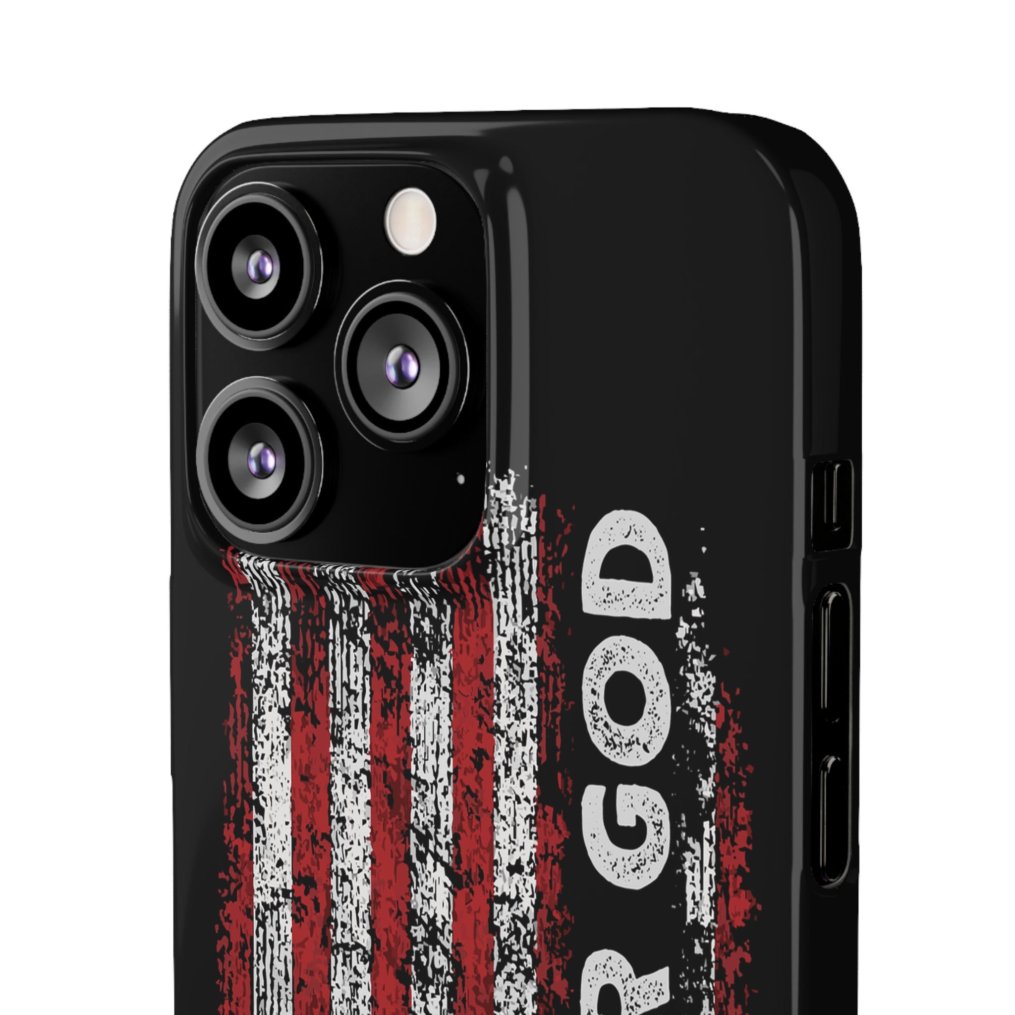 One Nation Under God American Flag - Snap Case Apple iPhone Case