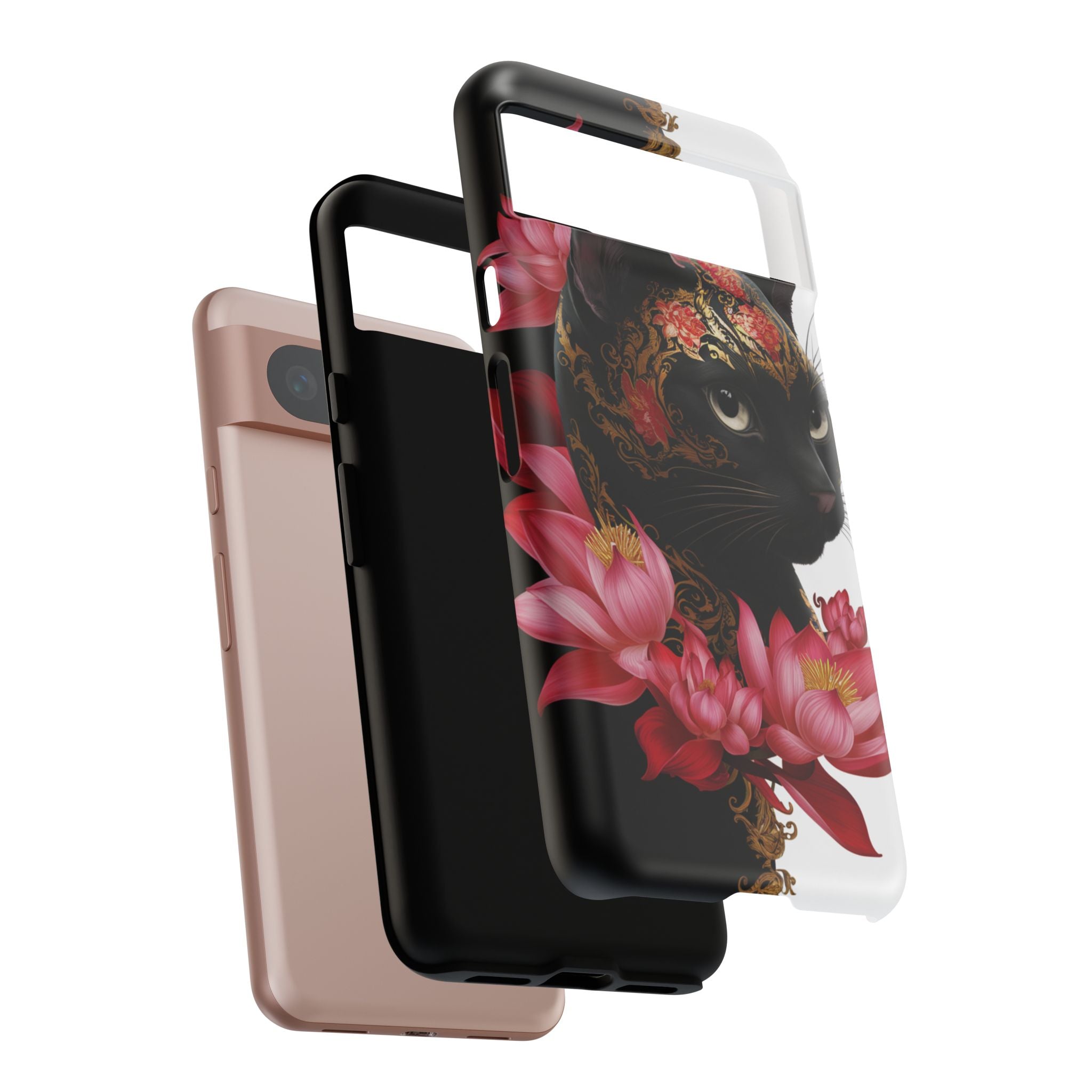 Yin & Yang Mystic Cat - Tough Guard Google Pixel Case
