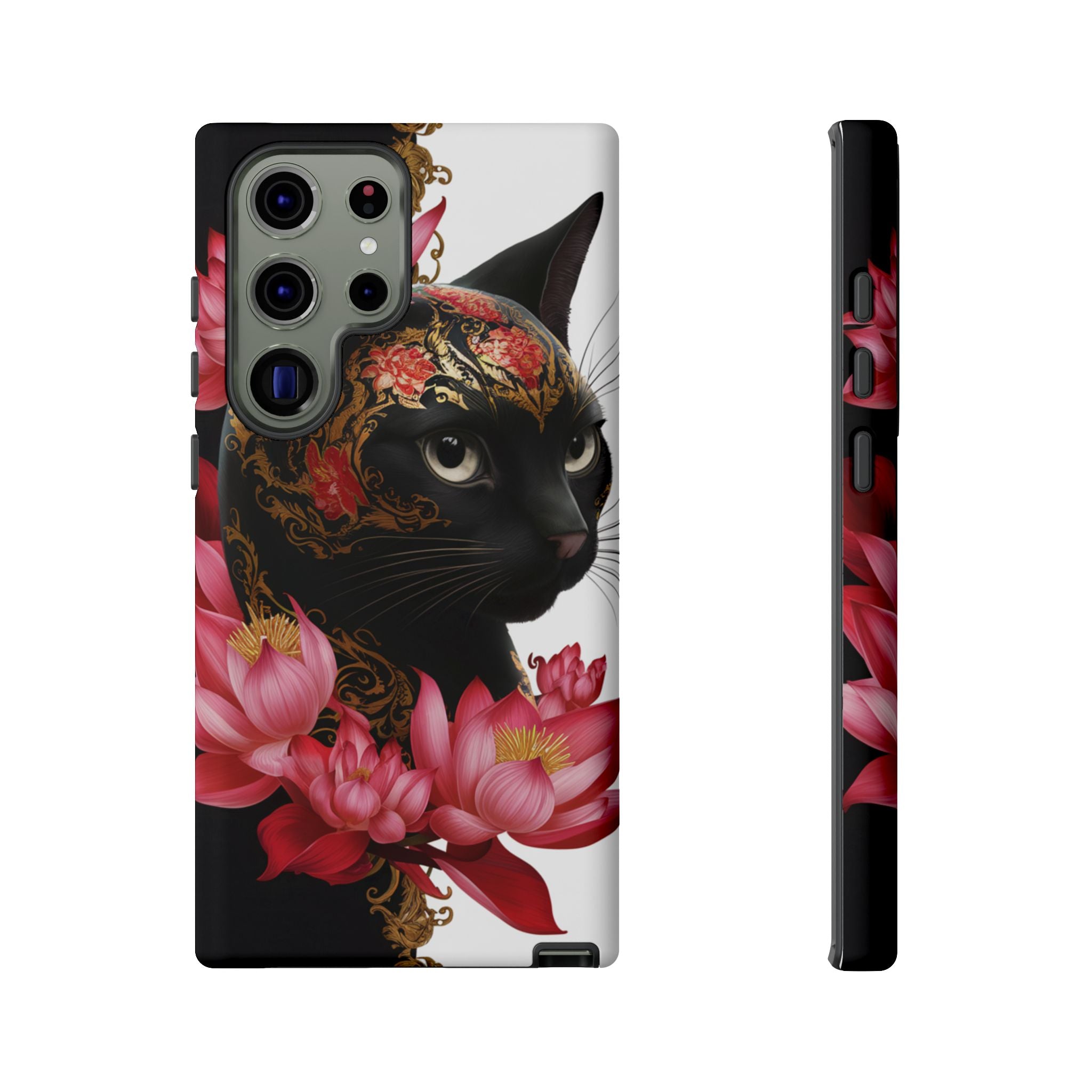 Yin & Yang Mystic Cat - Tough Guard Samsung Galaxy Case