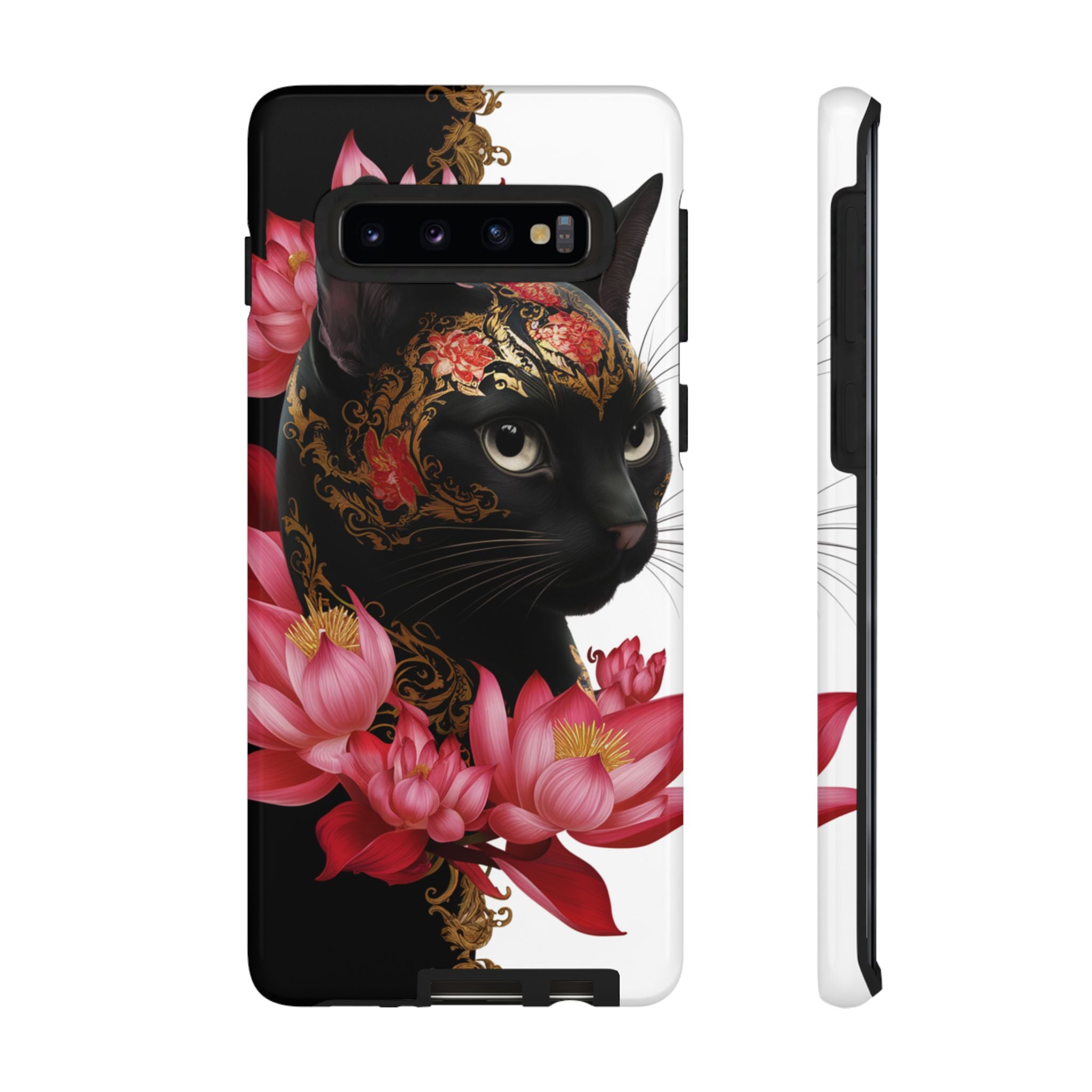 Yin & Yang Mystic Cat - Tough Guard Samsung Galaxy Case