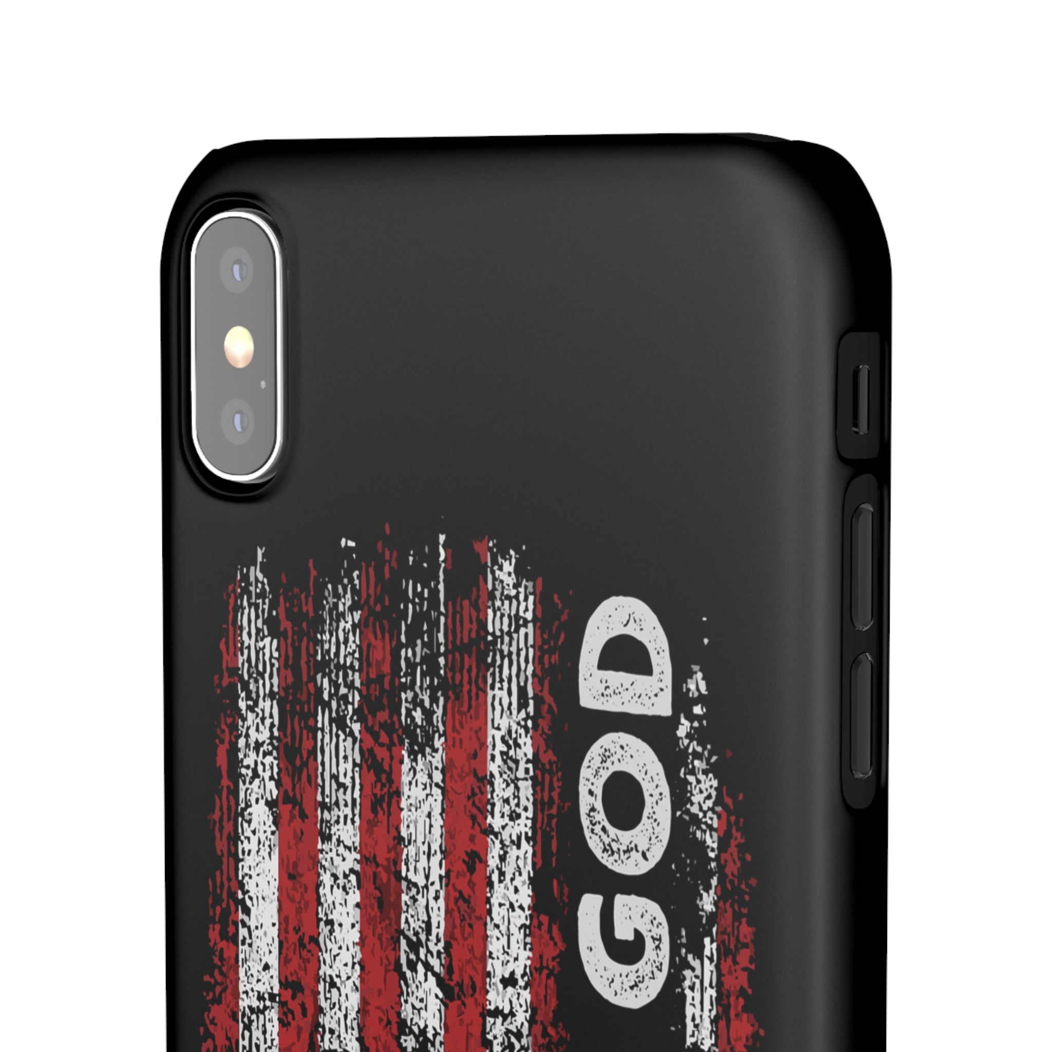 One Nation Under God American Flag - Snap Case Apple iPhone Case