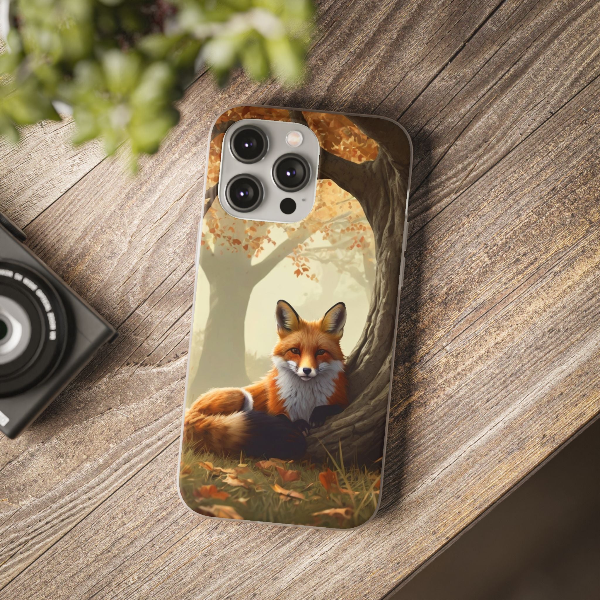 Red Fox Grove - Flexi Case Apple iPhone Case