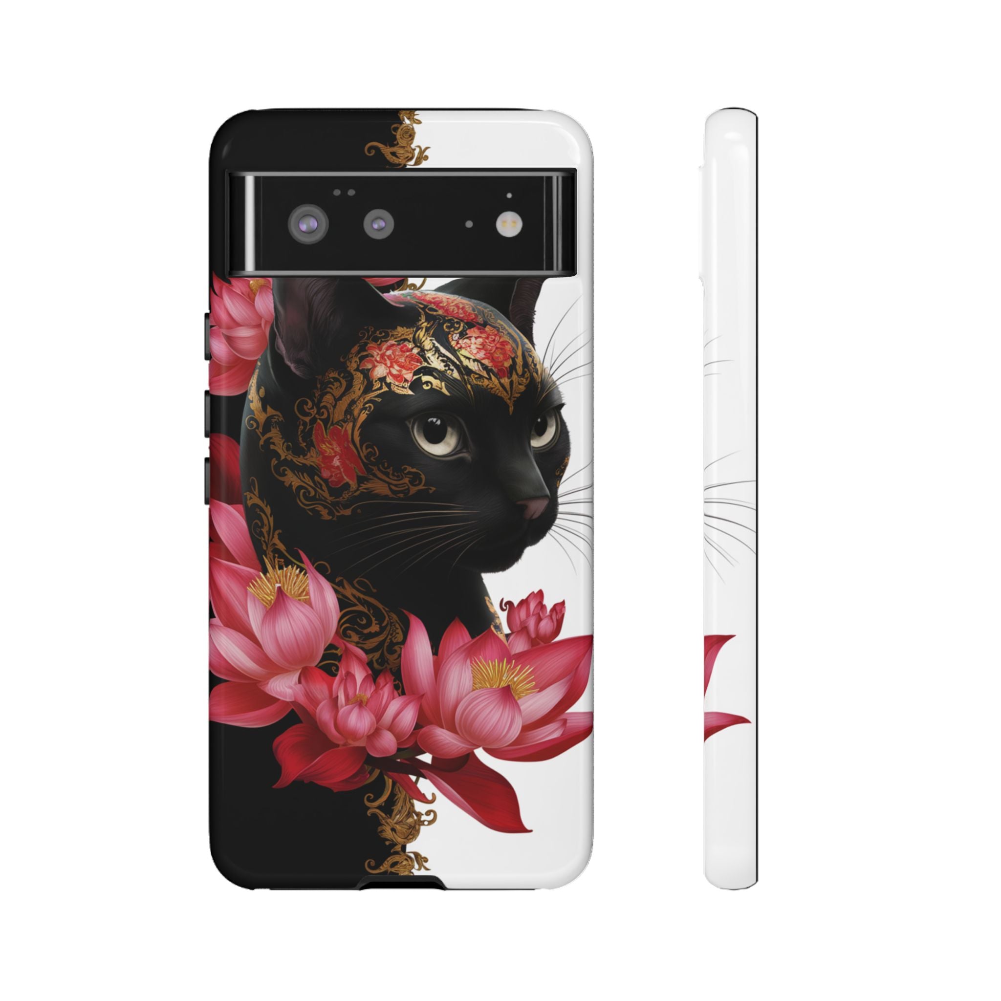 Yin & Yang Mystic Cat - Tough Guard Google Pixel Case