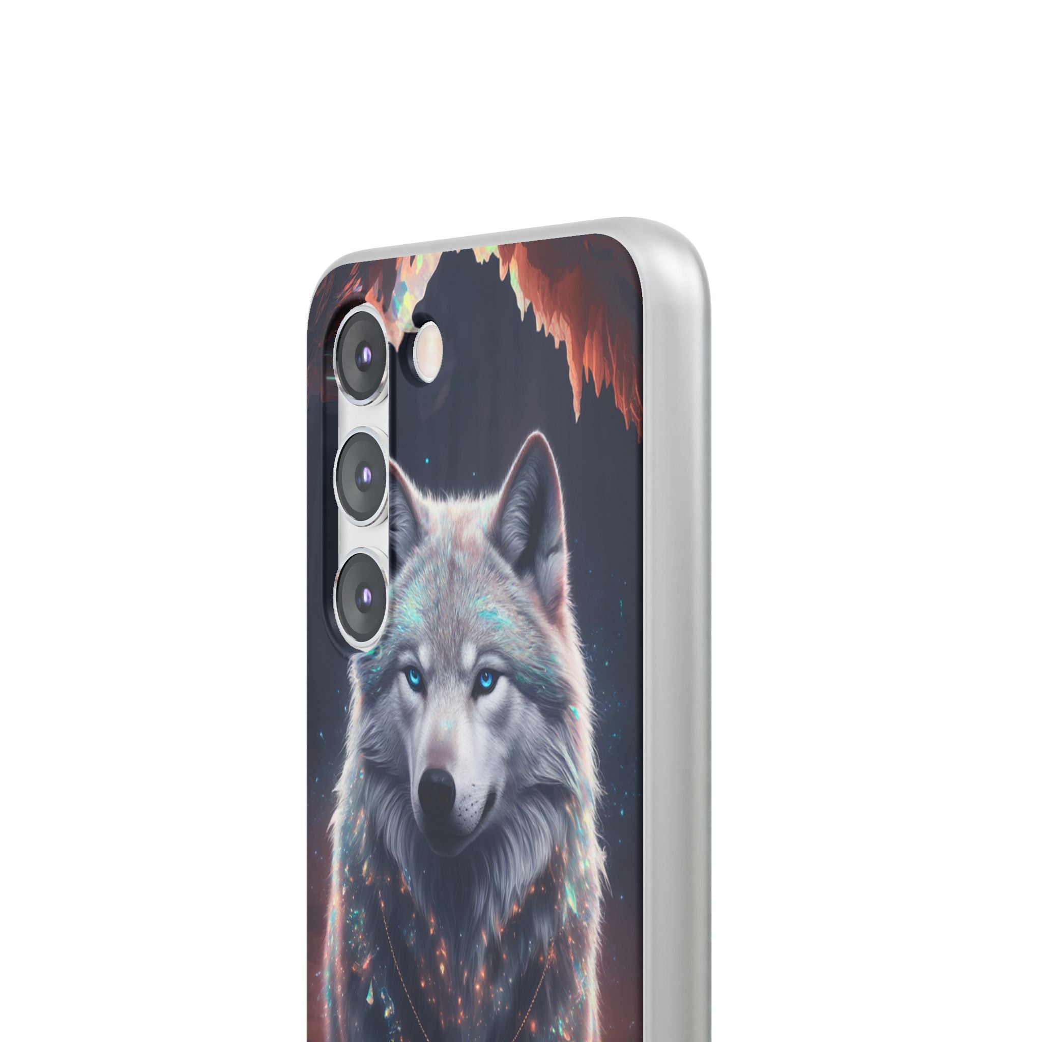 Majestic Guardian Wolf - Flexi Case Samsung Galaxy