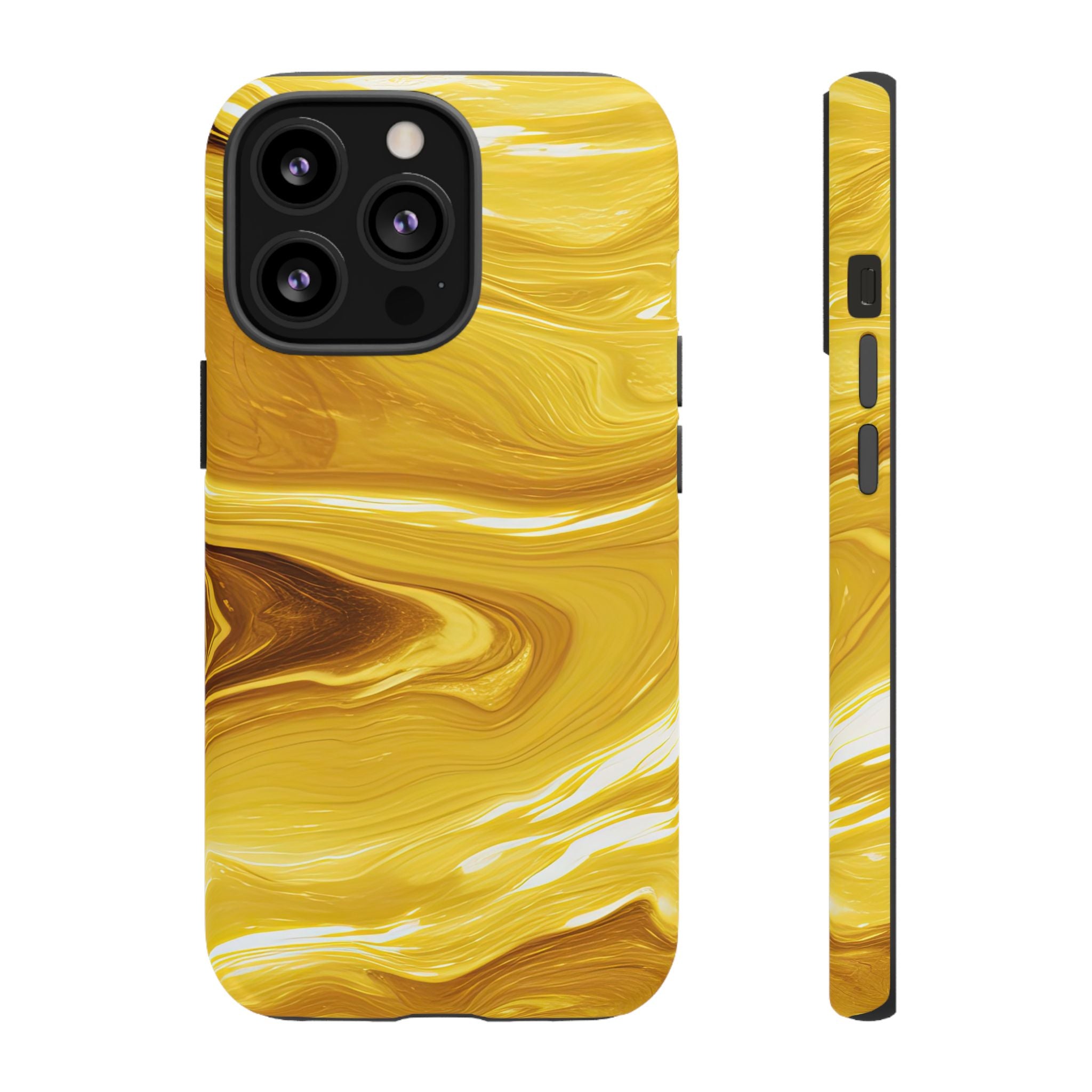 Golden Veil Marble - Tough Guard Apple iPhone Case