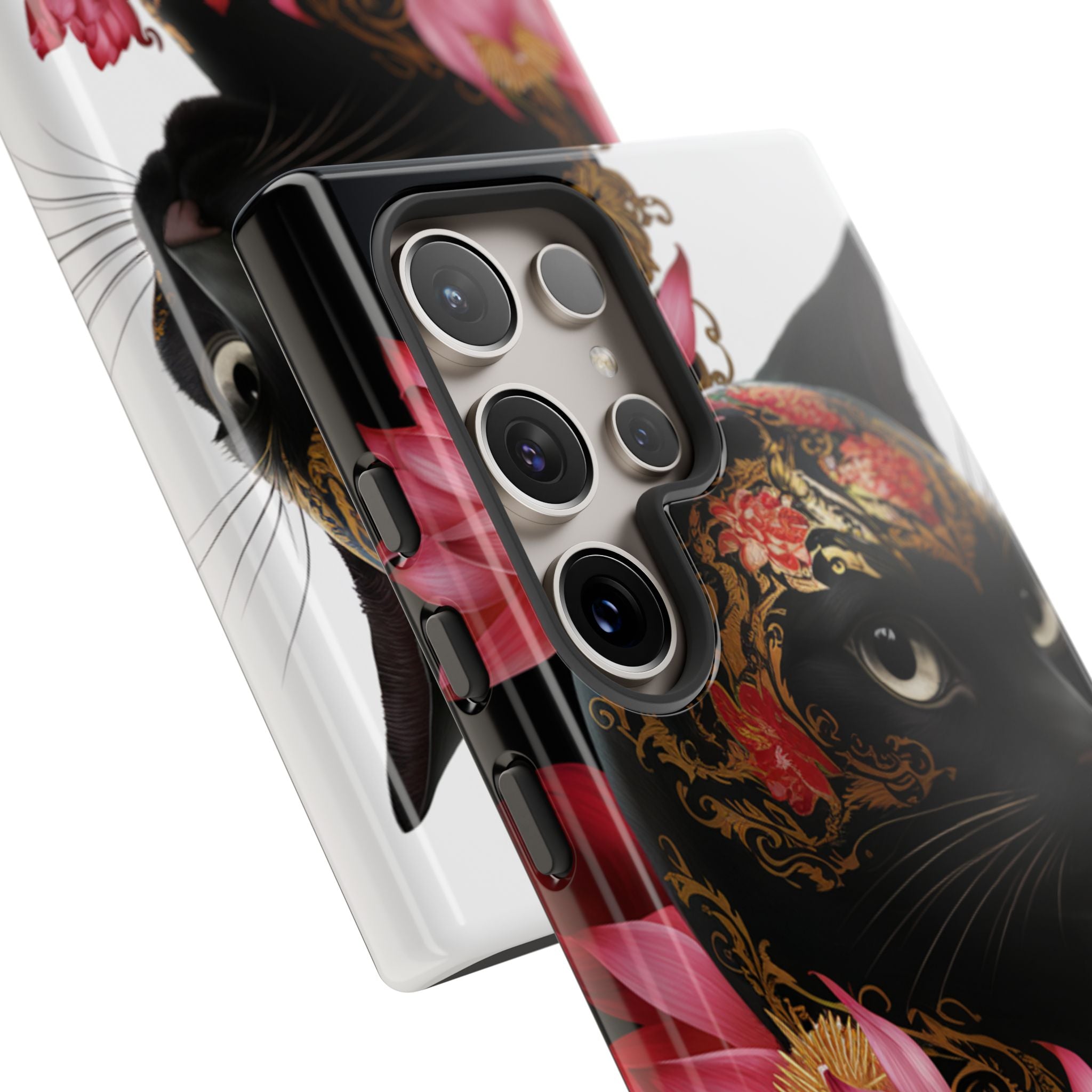 Yin & Yang Mystic Cat - Tough Guard Samsung Galaxy Case