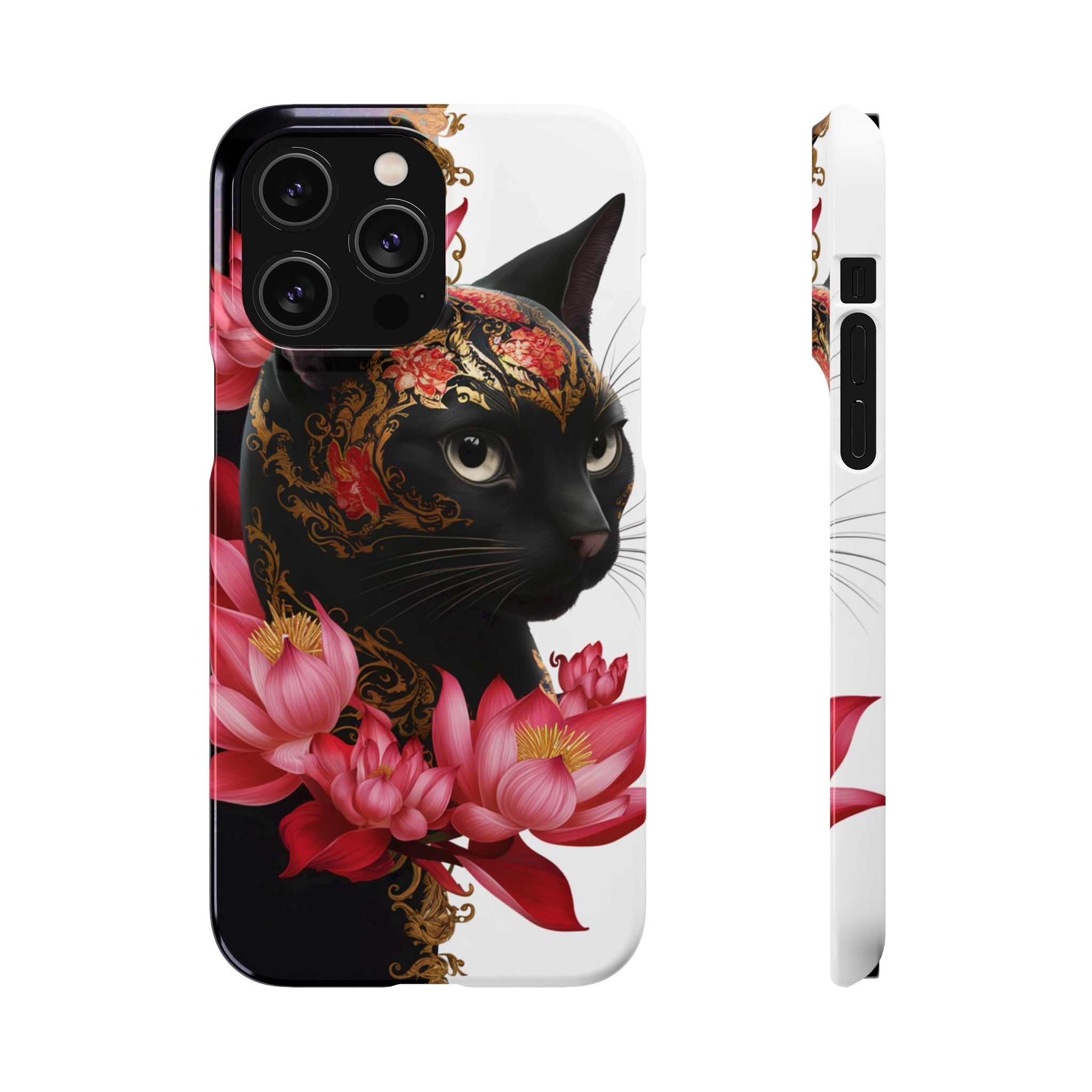 Yin & Yang Mystic Cat - Snap Case Apple iPhone Case