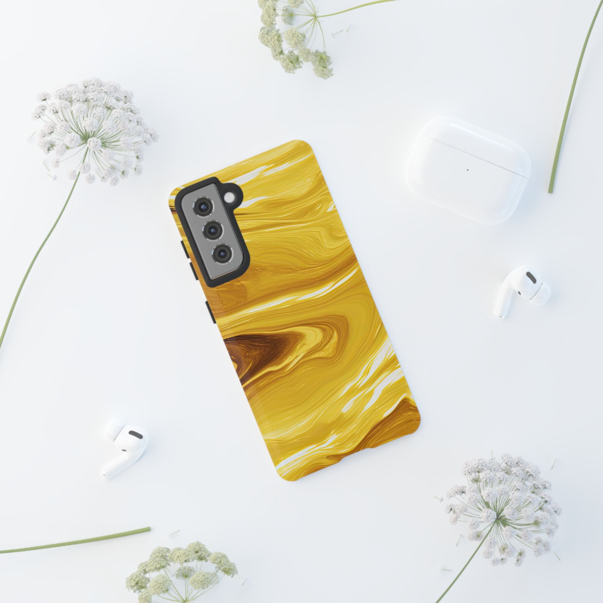 Golden Veil Marble - Tough Guard Samsung Galaxy Case