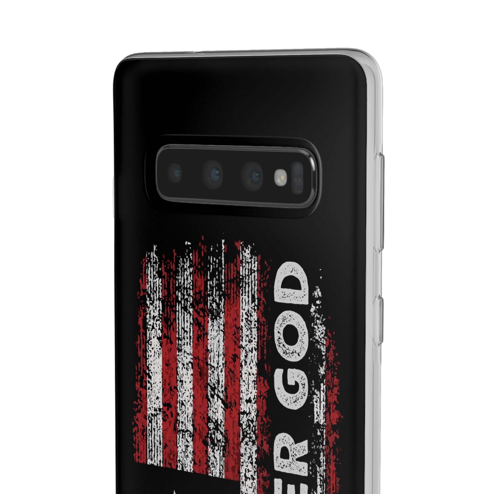One Nation Under God American Flag - Flexi Case Samsung Galaxy Case