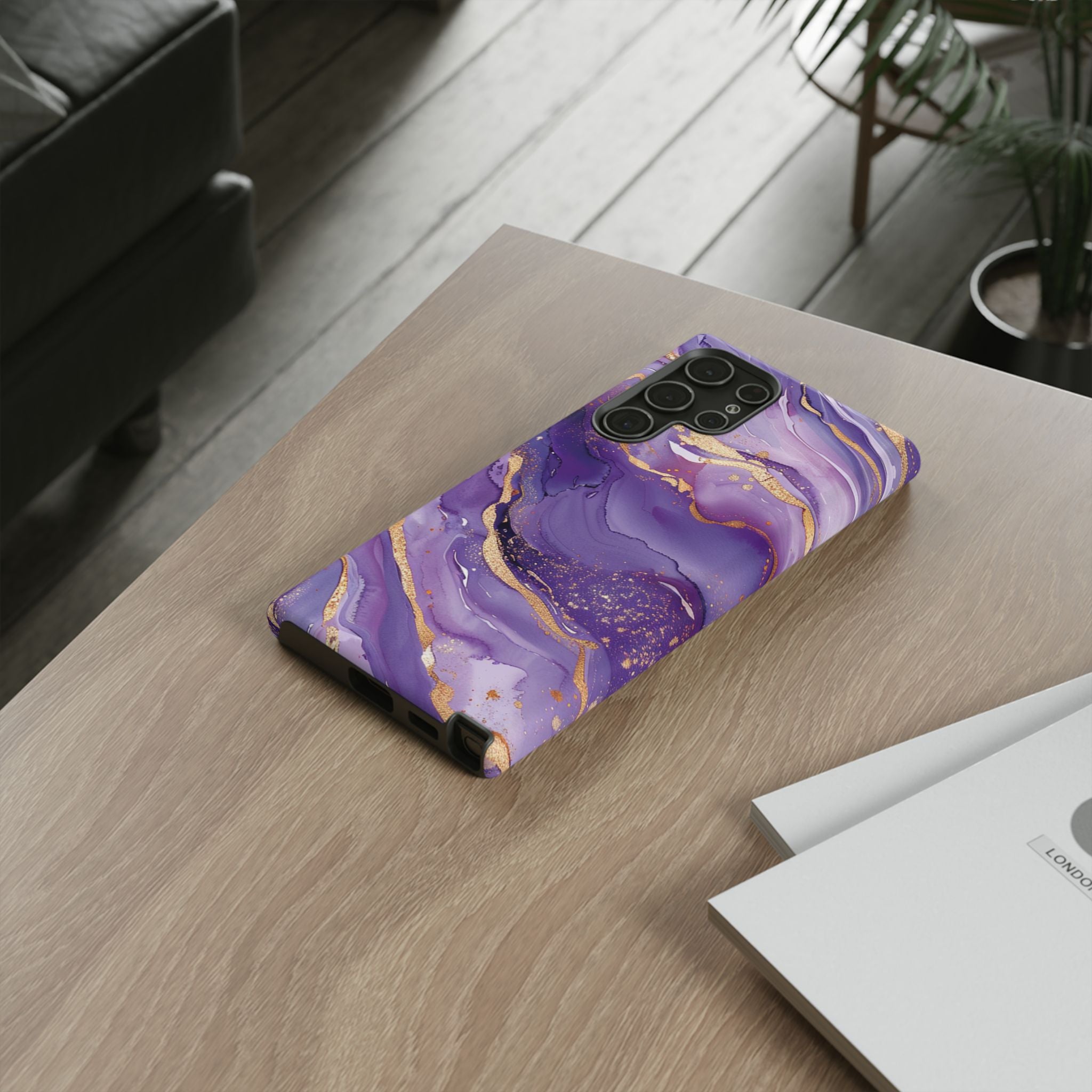 Lavender Golden Dream - Tough Guard Samsung Galaxy Case