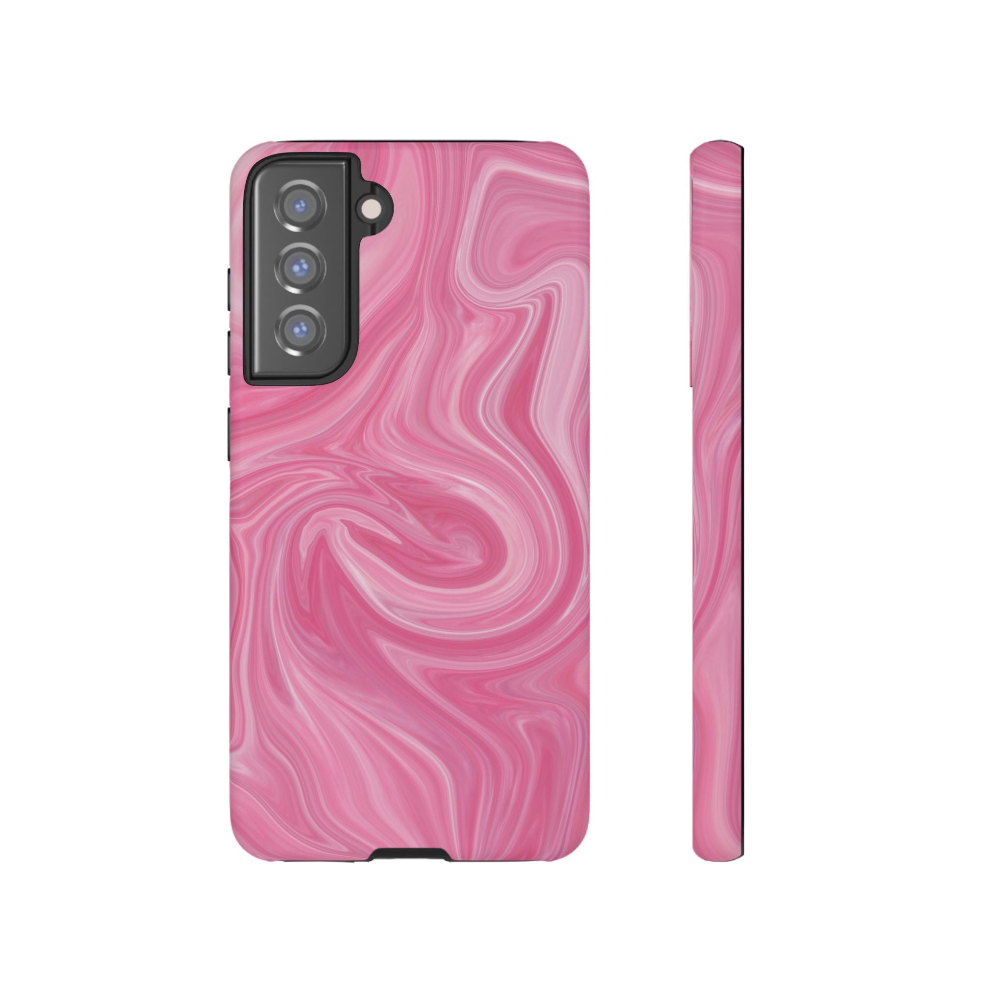 Pink Blush Marble - Tough Guard Samsung Galaxy Case