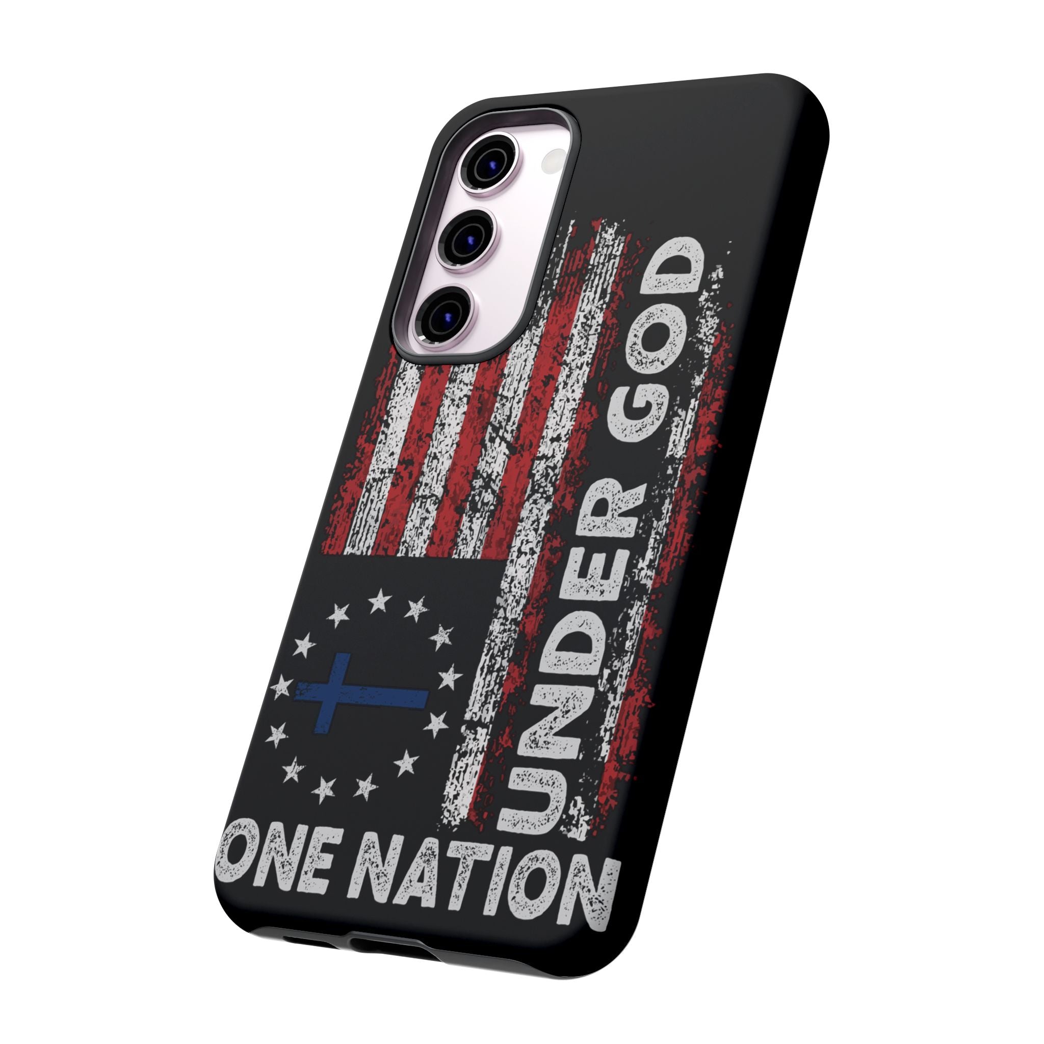 One Nation Under God American Flag - Tough Guard Samsung Galaxy Case