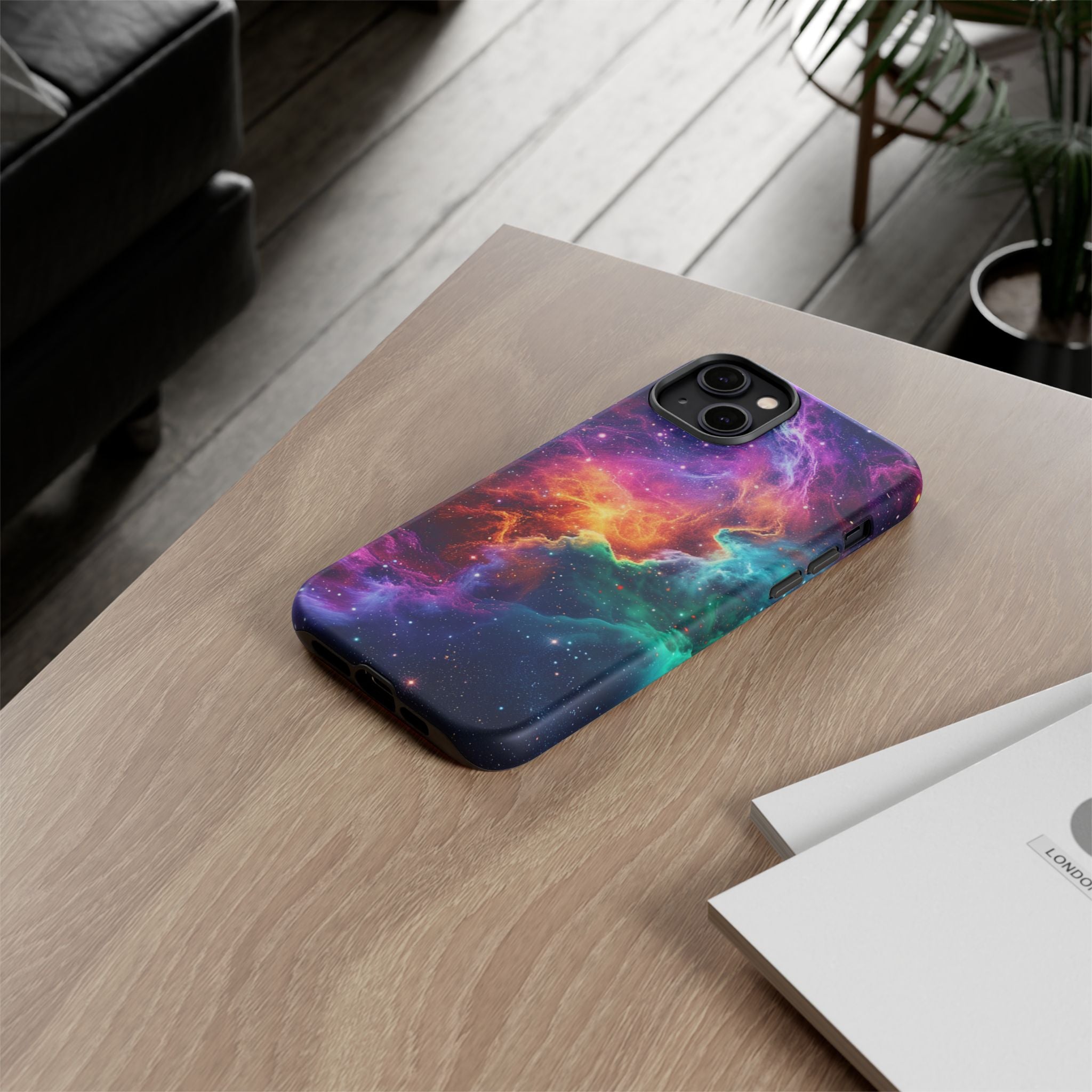 Celestial Aurora Galaxy - Tough Guard Apple iPhone Case