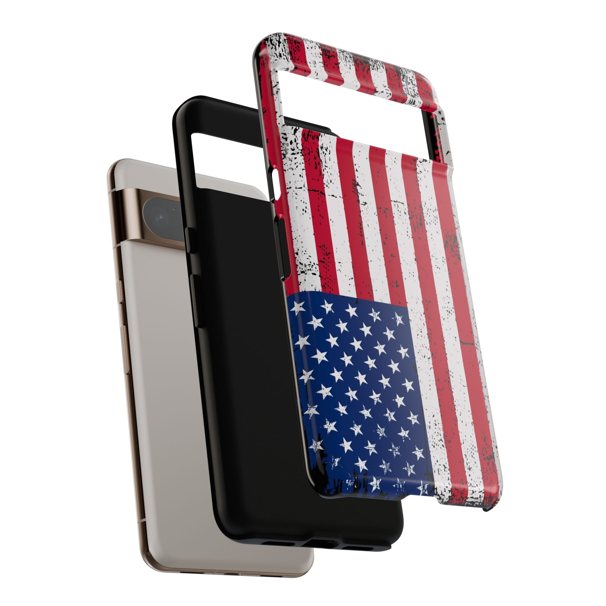 American Flag - Tough Guard Google Pixel Case