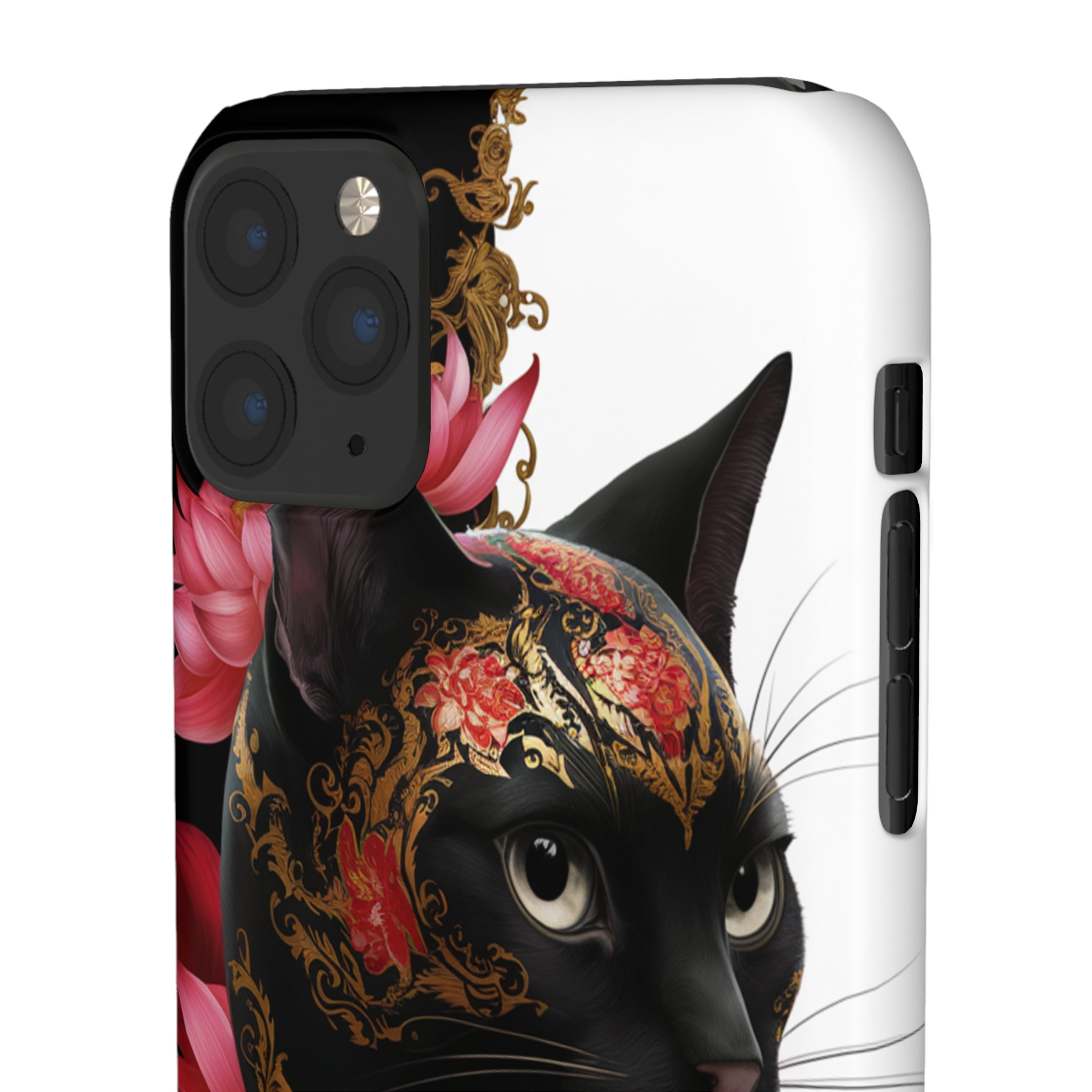 Yin & Yang Mystic Cat - Snap Case Apple iPhone Case