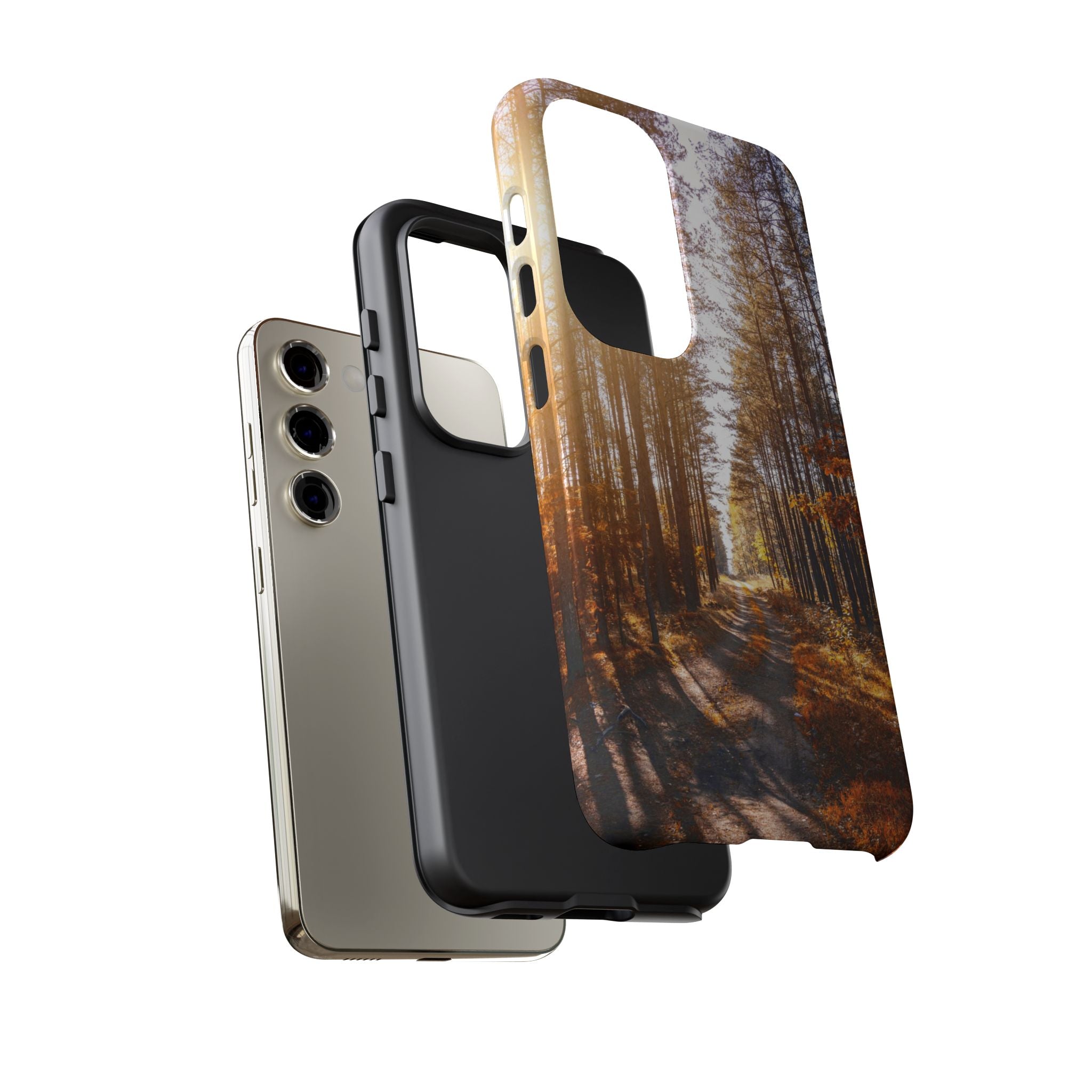Autumn Forest Way - Tough Guard Samsung Galaxy Case