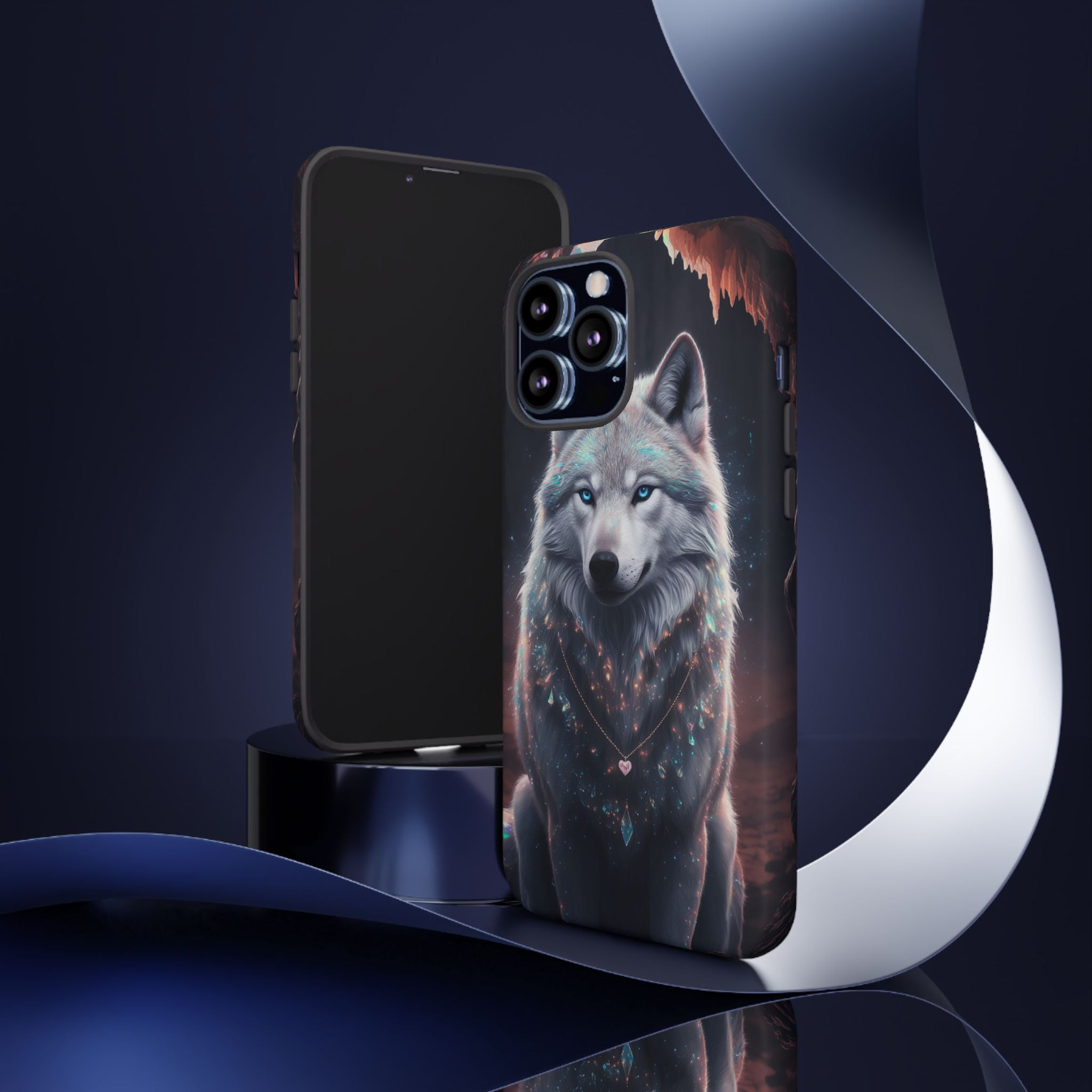 Majestic Guardian Wolf - Tough Guard Apple iPhone Case