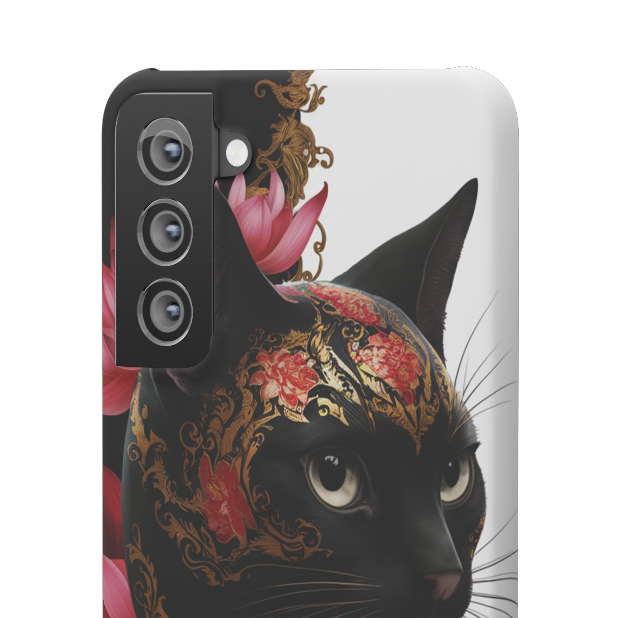Yin & Yang Mystic Cat - Snap Case Samsung Galaxy Case