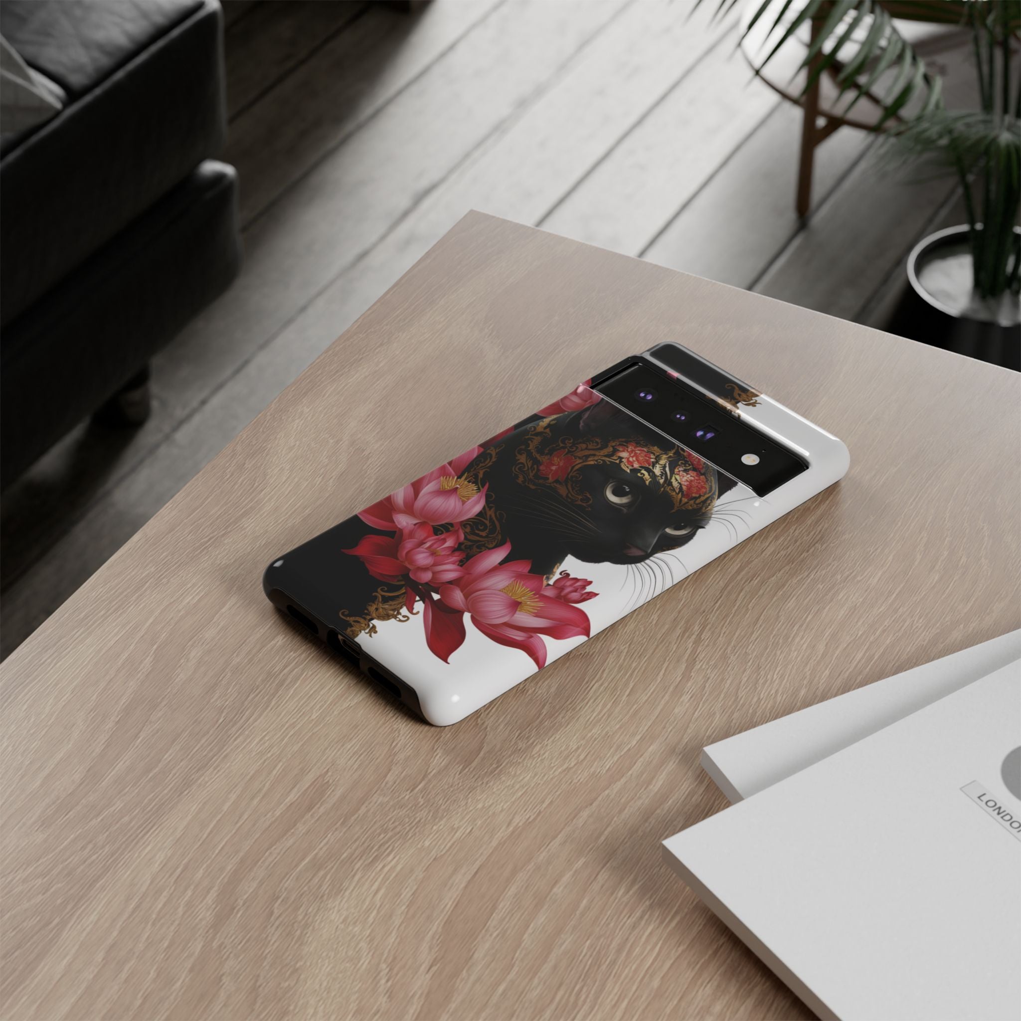 Yin & Yang Mystic Cat - Tough Guard Google Pixel Case