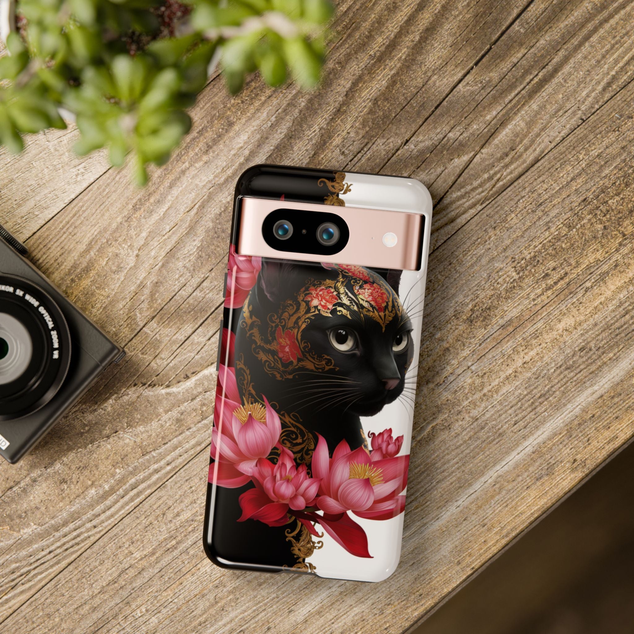 Yin & Yang Mystic Cat - Tough Guard Google Pixel Case