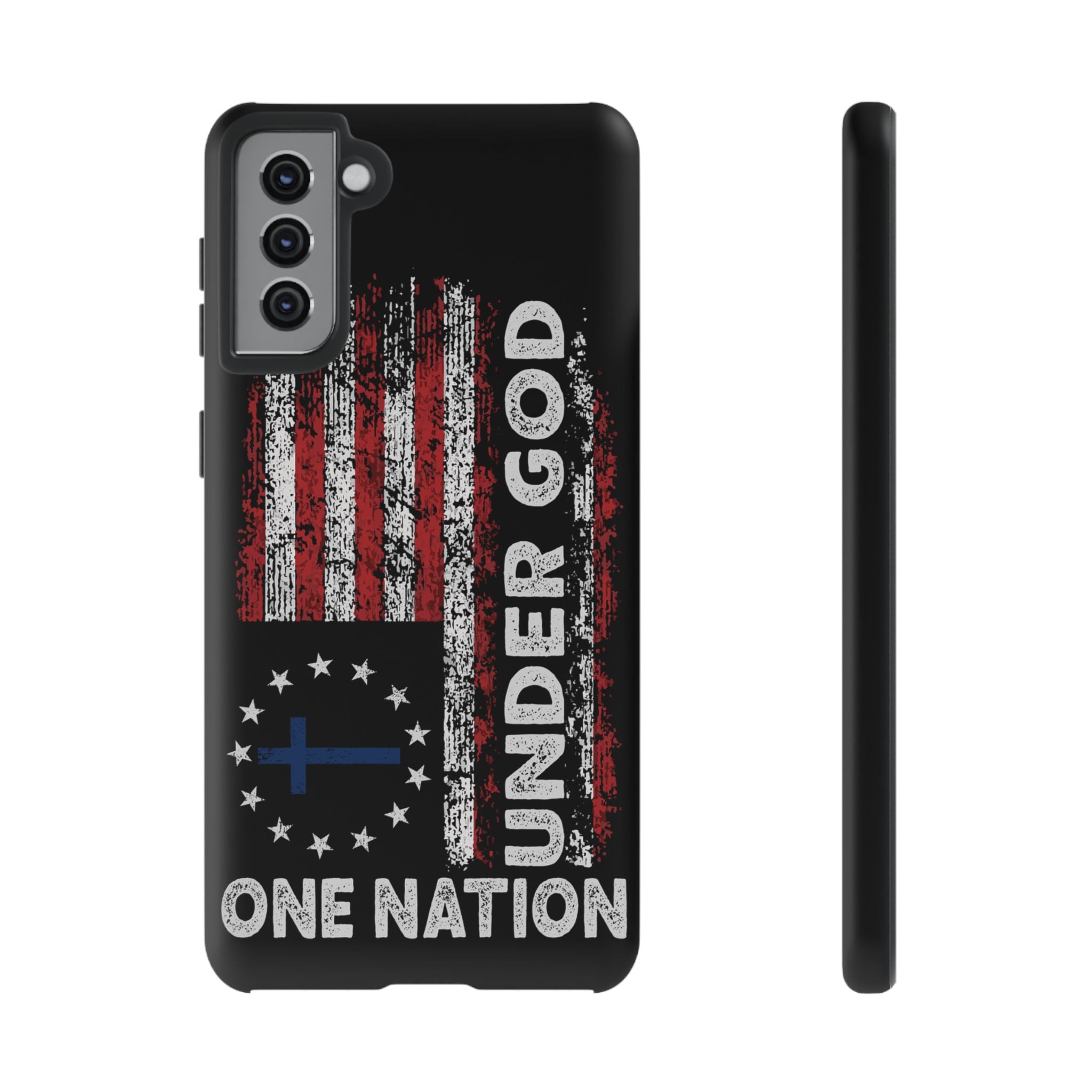 One Nation Under God American Flag - Tough Guard Samsung Galaxy Case