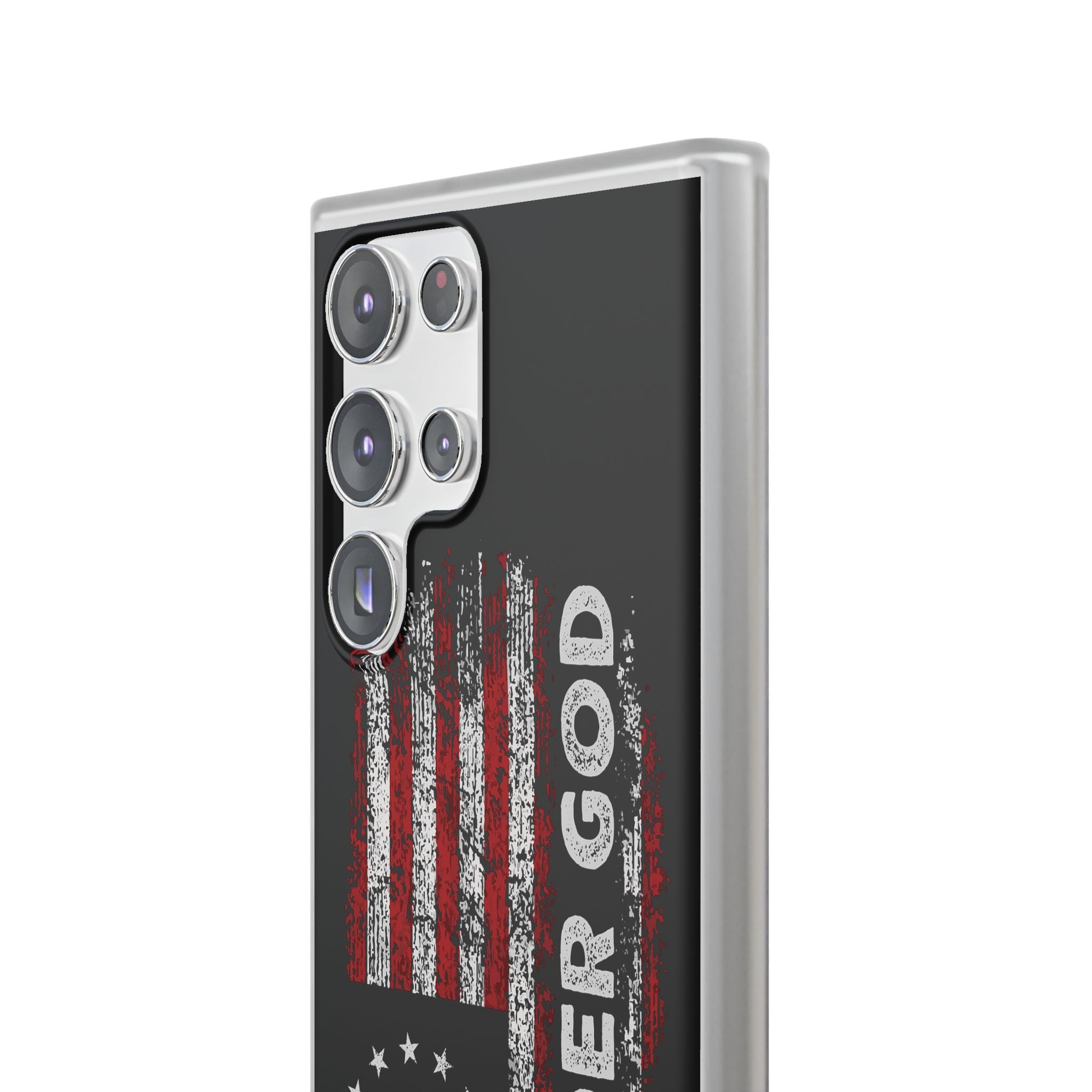 One Nation Under God American Flag - Flexi Case Samsung Galaxy Case