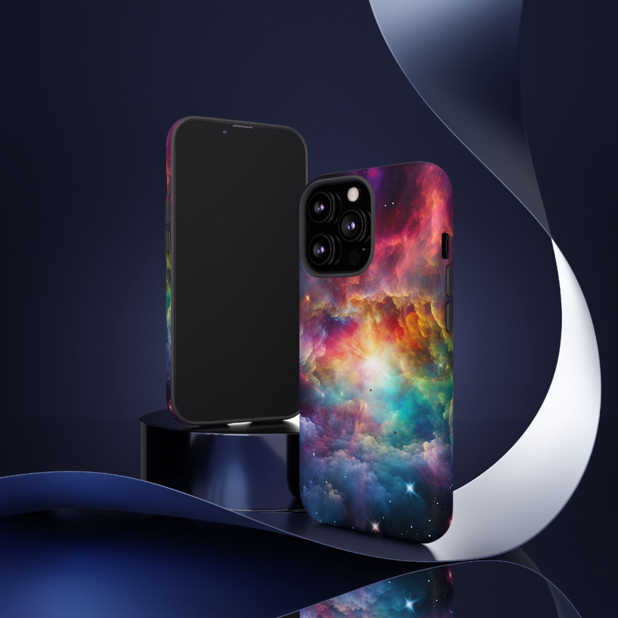 Cosmic Stellar Radiance - Tough Guard Apple iPhone Case