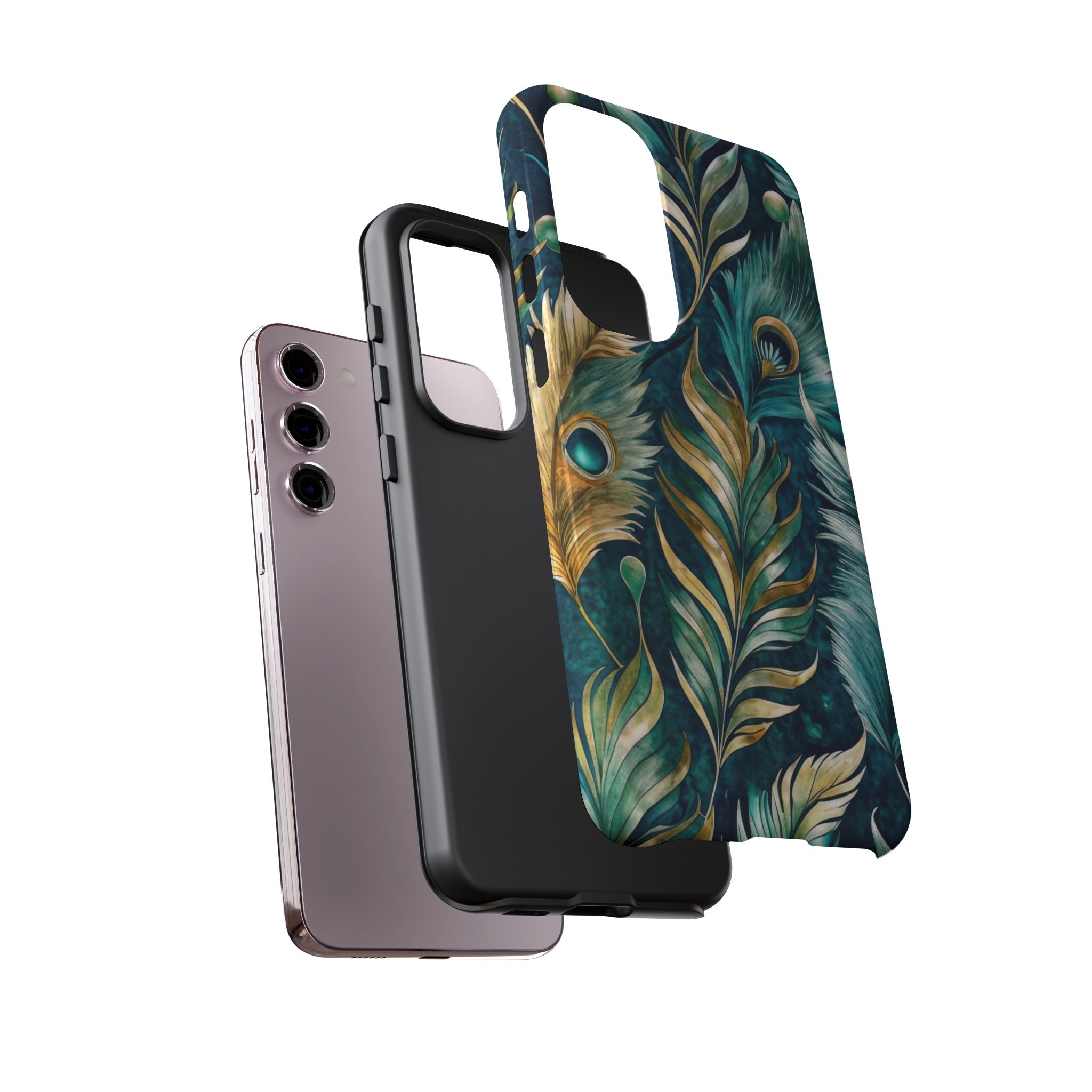 Peacock Feathers - Tough Guard Samsung Galaxy Case