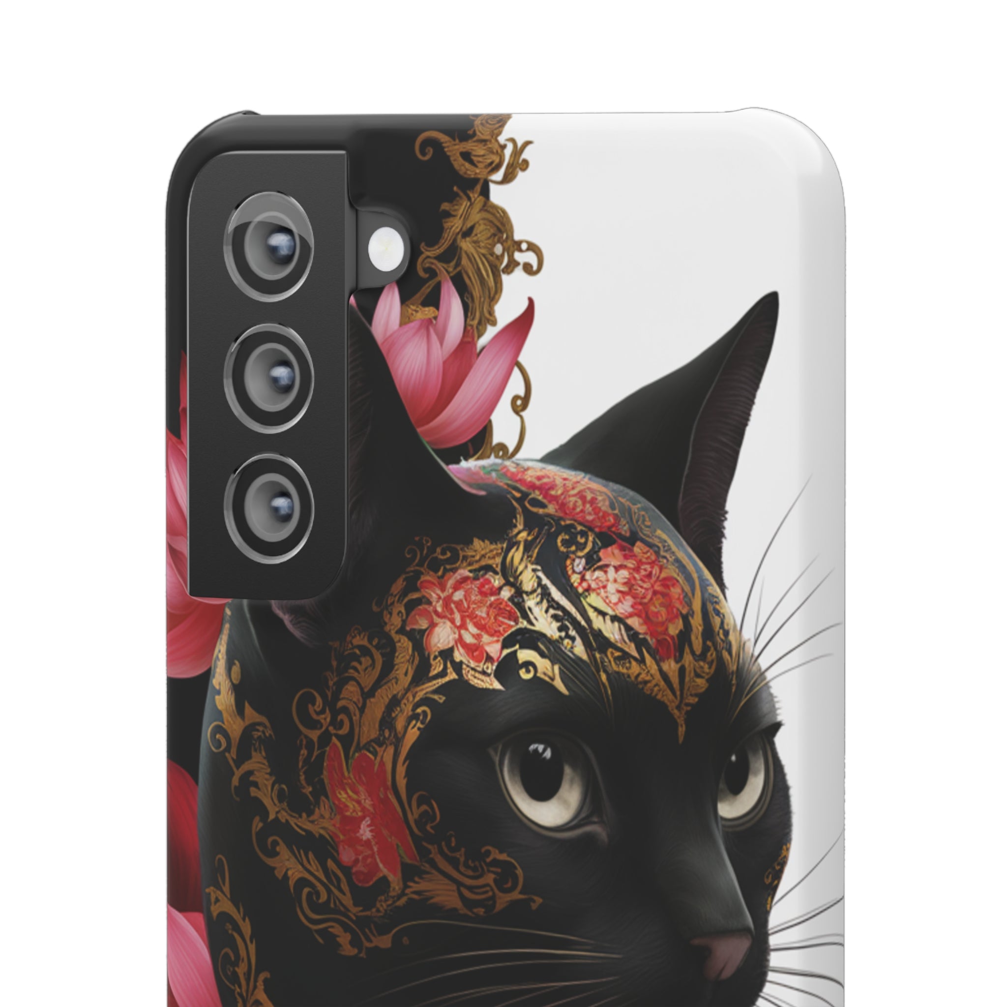 Yin & Yang Mystic Cat - Snap Case Samsung Galaxy Case