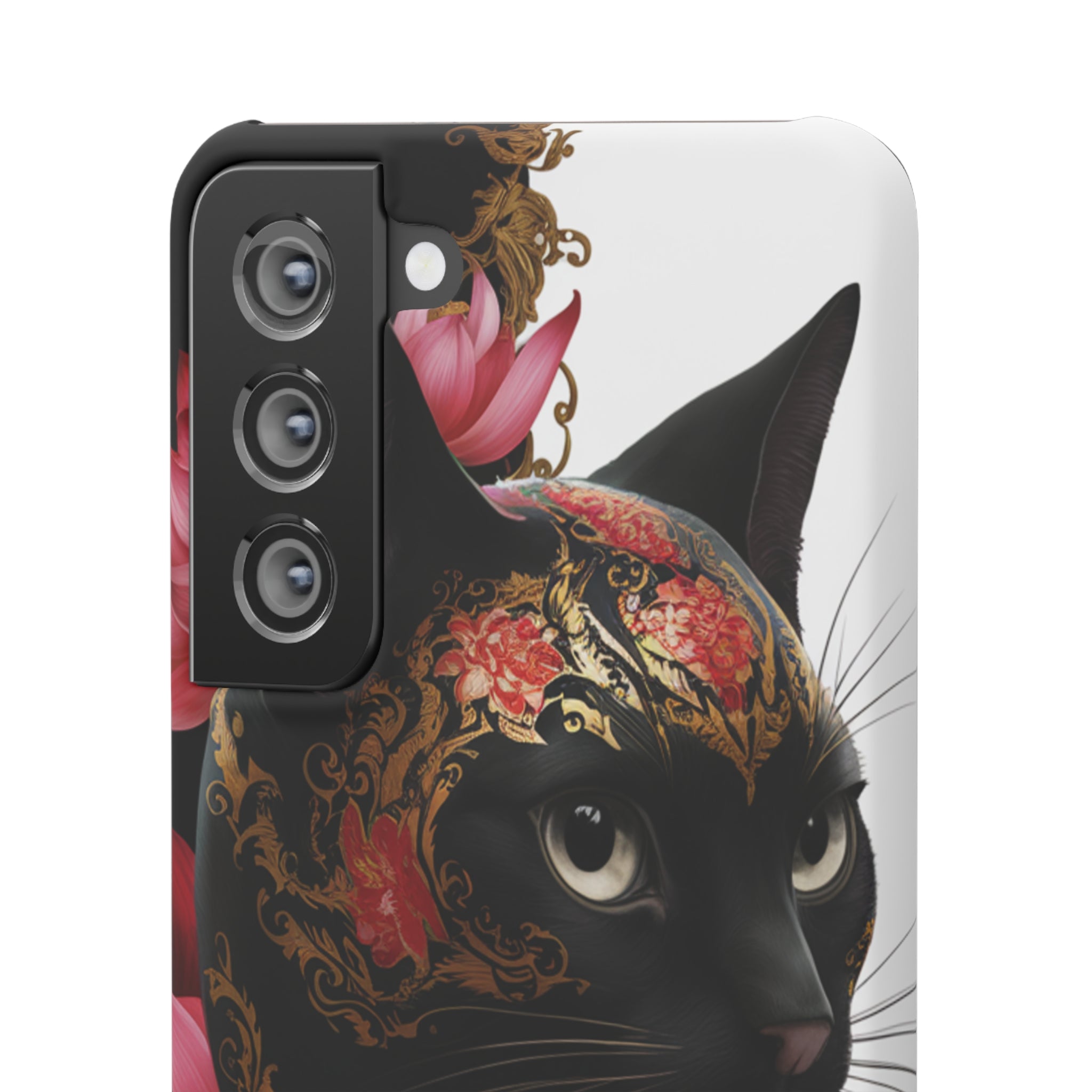 Yin & Yang Mystic Cat - Snap Case Samsung Galaxy Case