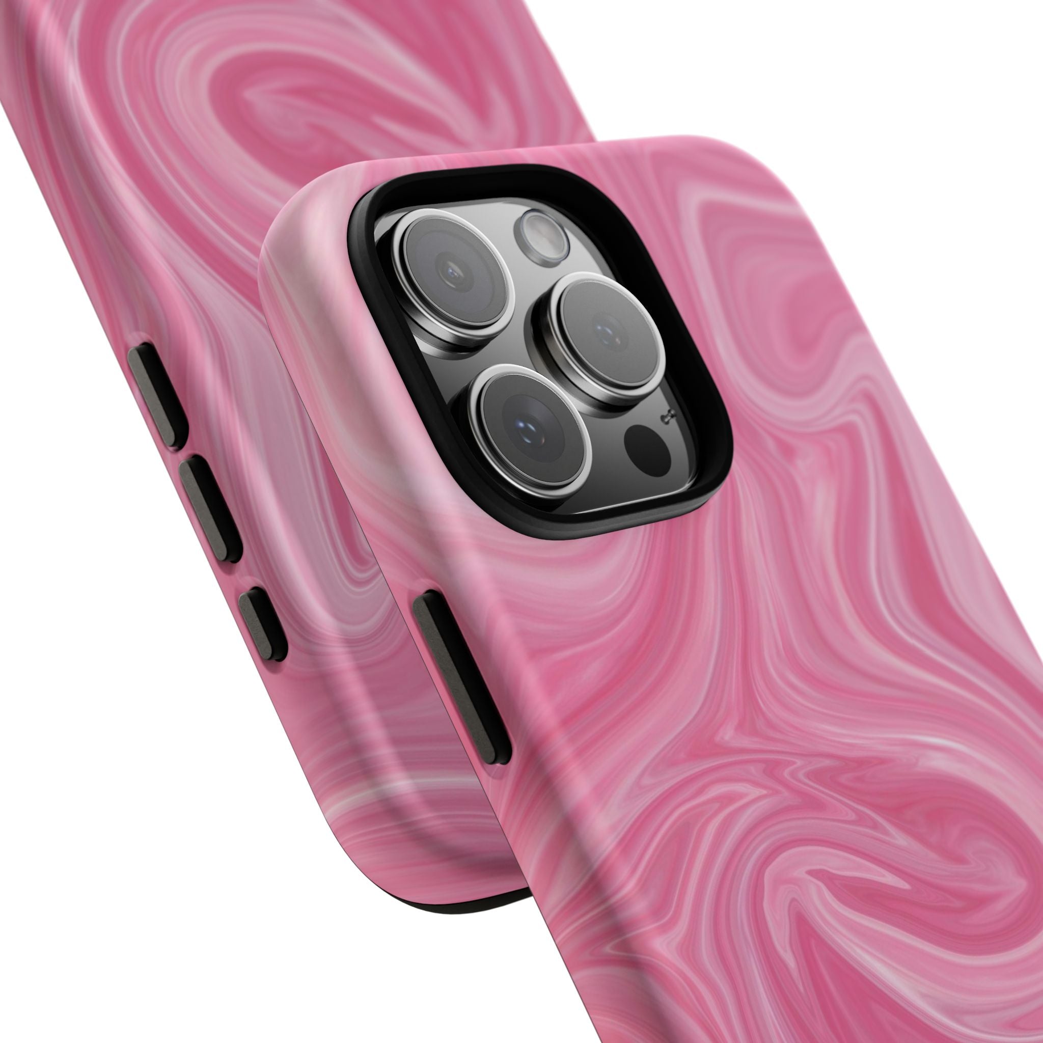 Pink Blush Marble - Tough Guard Apple iPhone Case