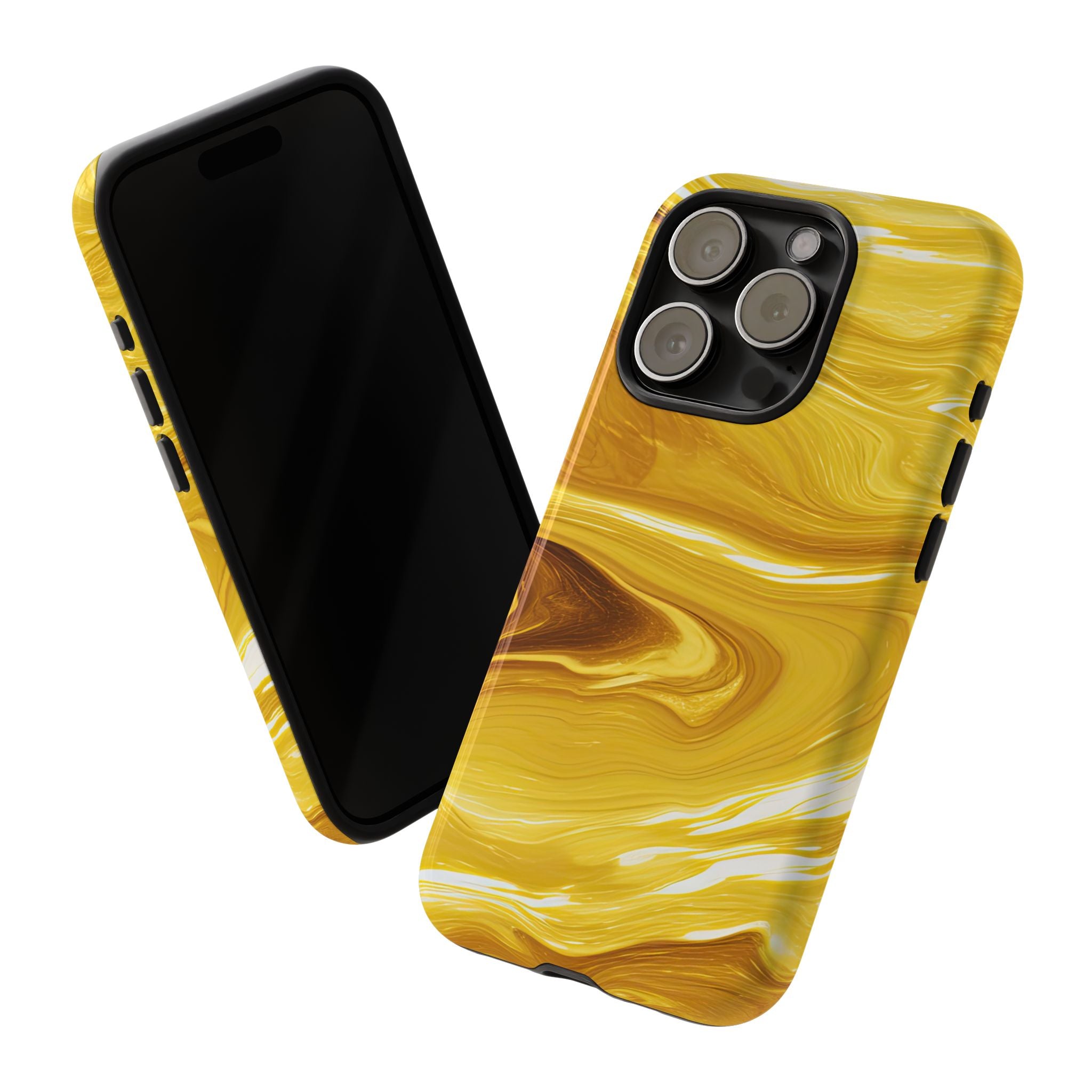 Golden Veil Marble - Tough Guard Apple iPhone Case