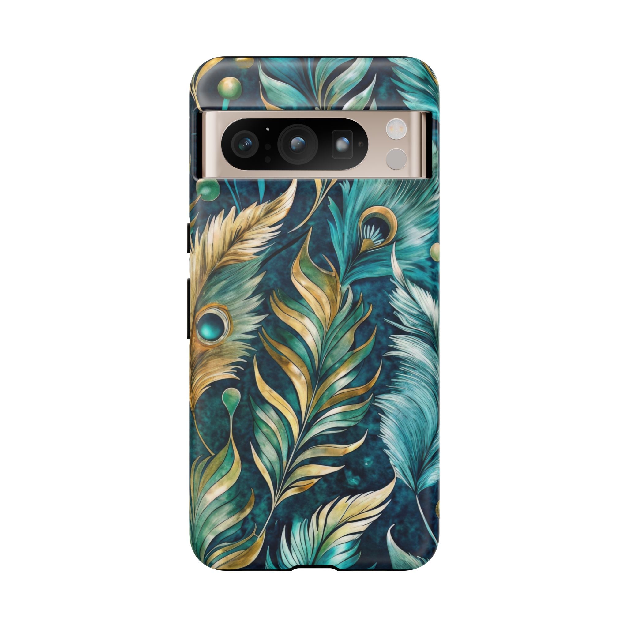 Peacock Feathers - Tough Guard Google Pixel Case