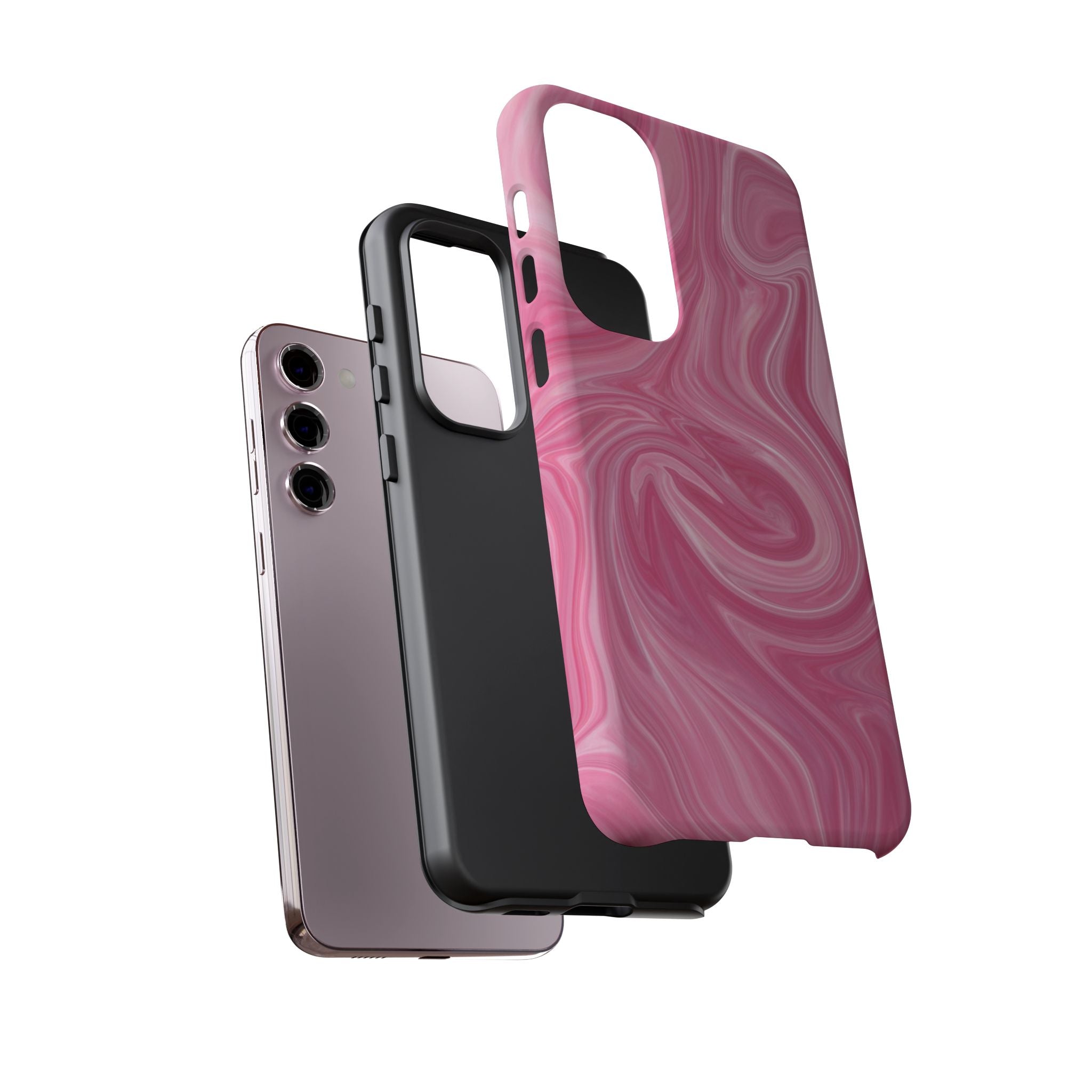 Pink Blush Marble - Tough Guard Samsung Galaxy Case
