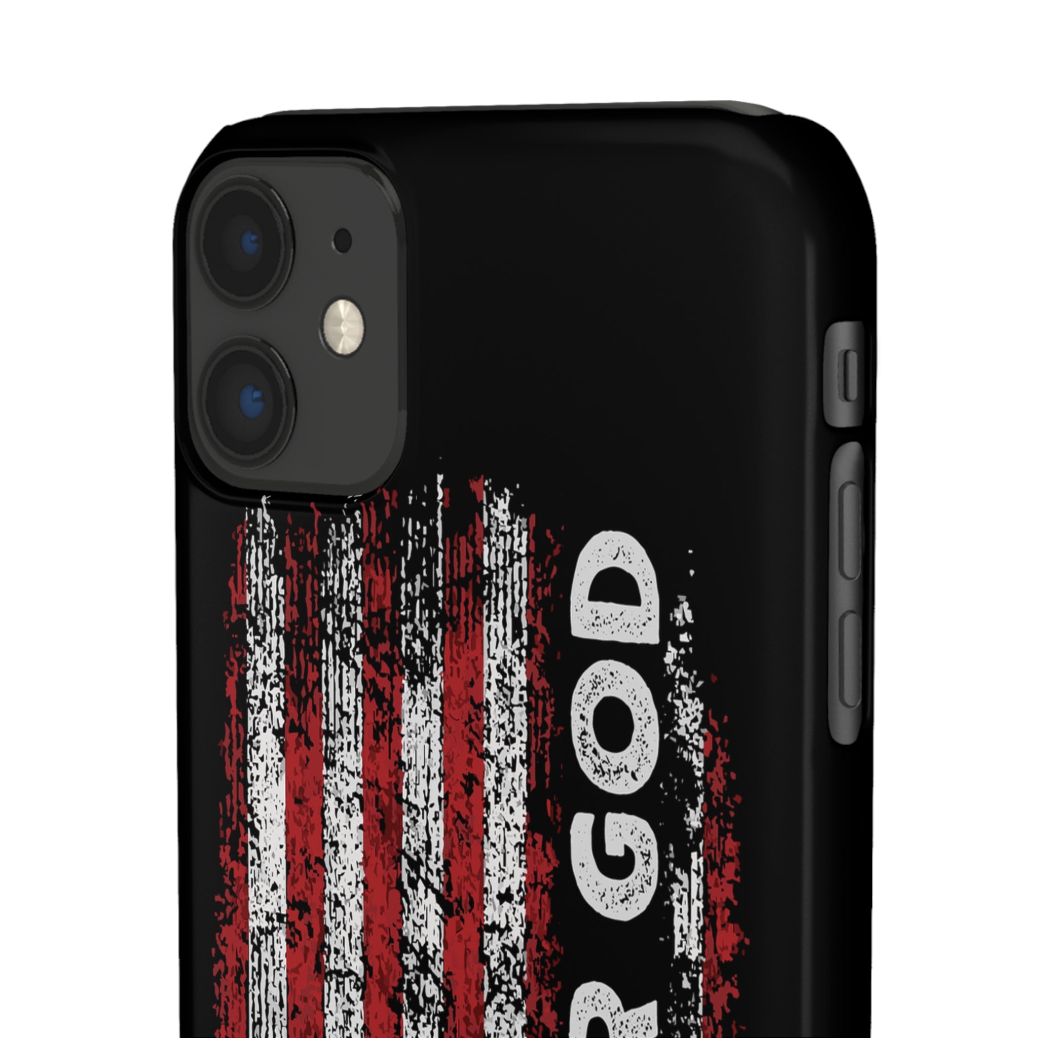 One Nation Under God American Flag - Snap Case Apple iPhone Case