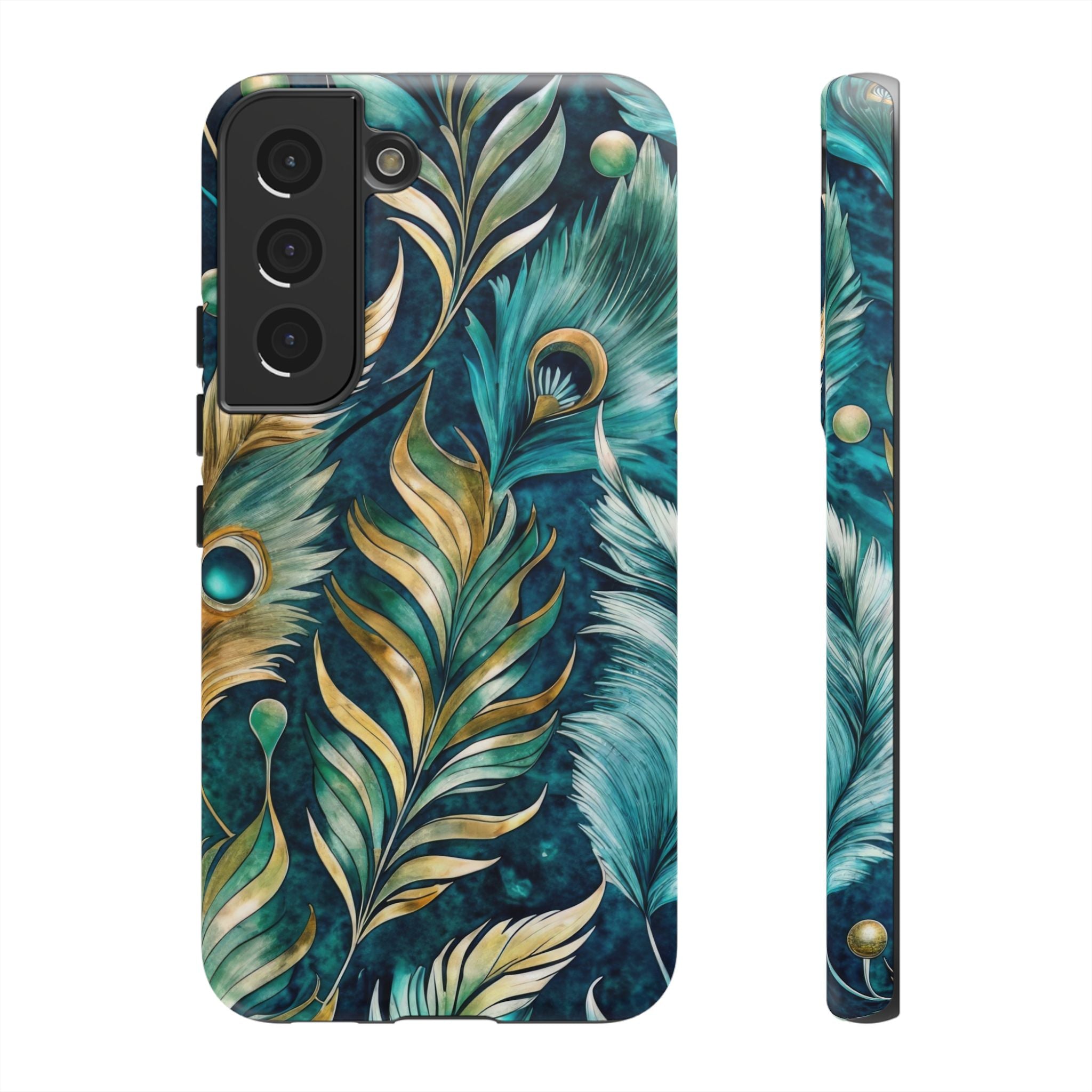 Peacock Feathers - Tough Guard Samsung Galaxy Case