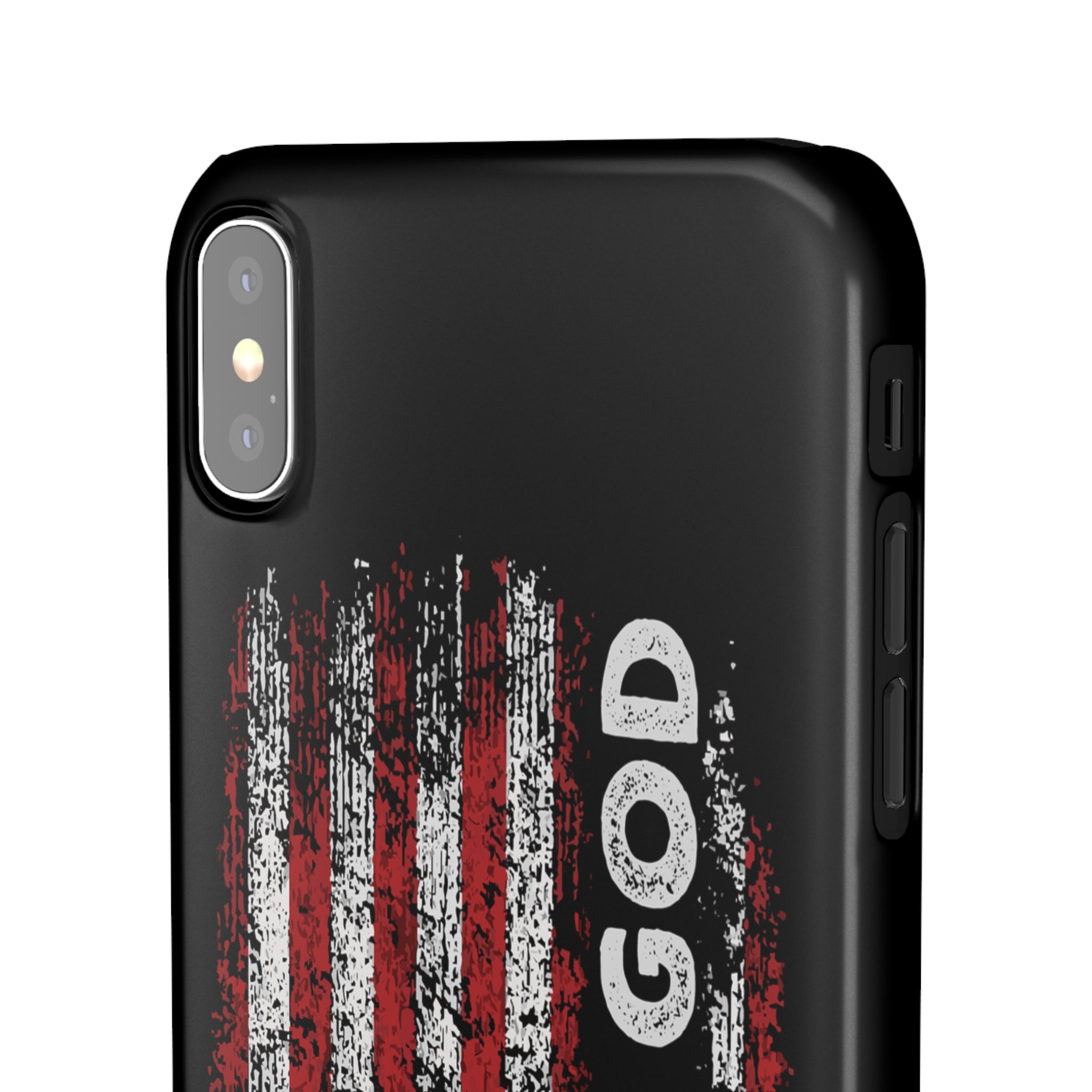 One Nation Under God American Flag - Snap Case Apple iPhone Case