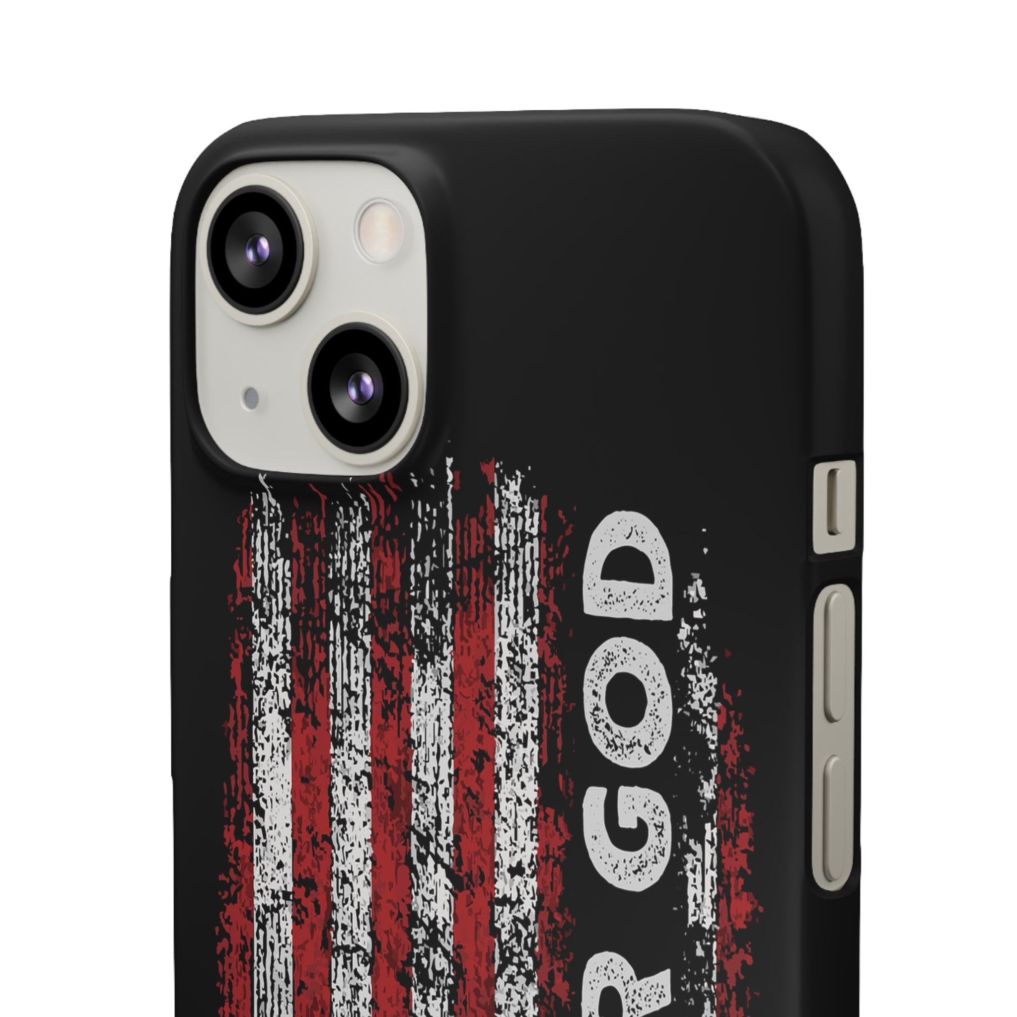 One Nation Under God American Flag - Snap Case Apple iPhone Case