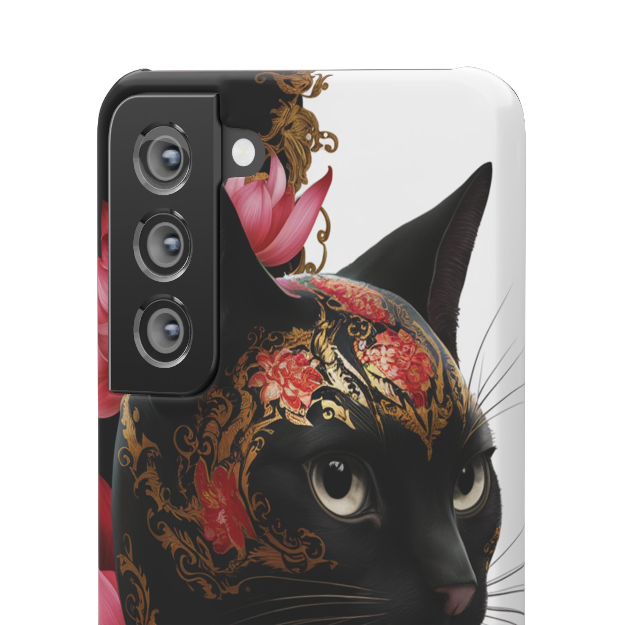 Yin & Yang Mystic Cat - Snap Case Samsung Galaxy Case
