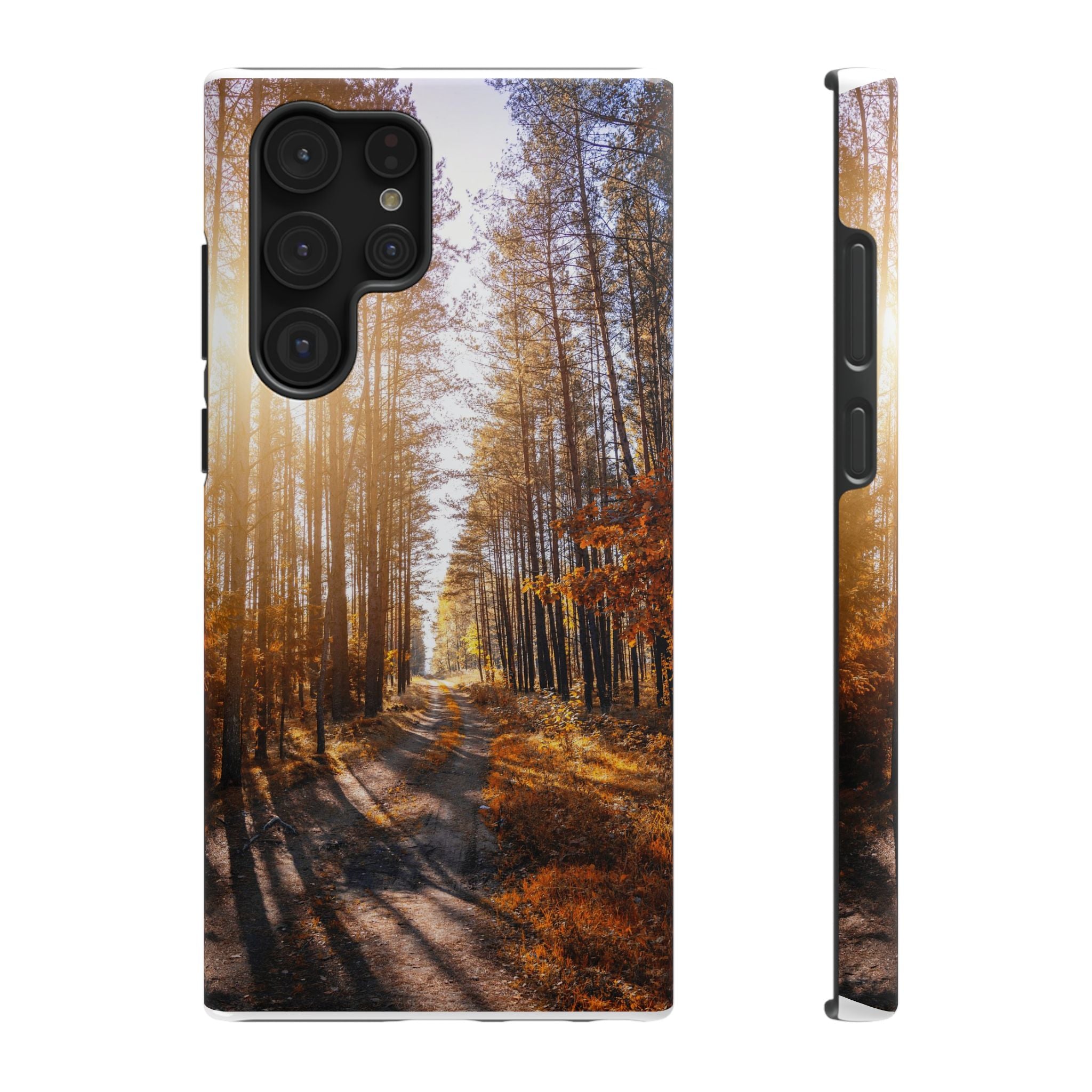 Autumn Forest Way - Impact Guard Samsung Galaxy Case