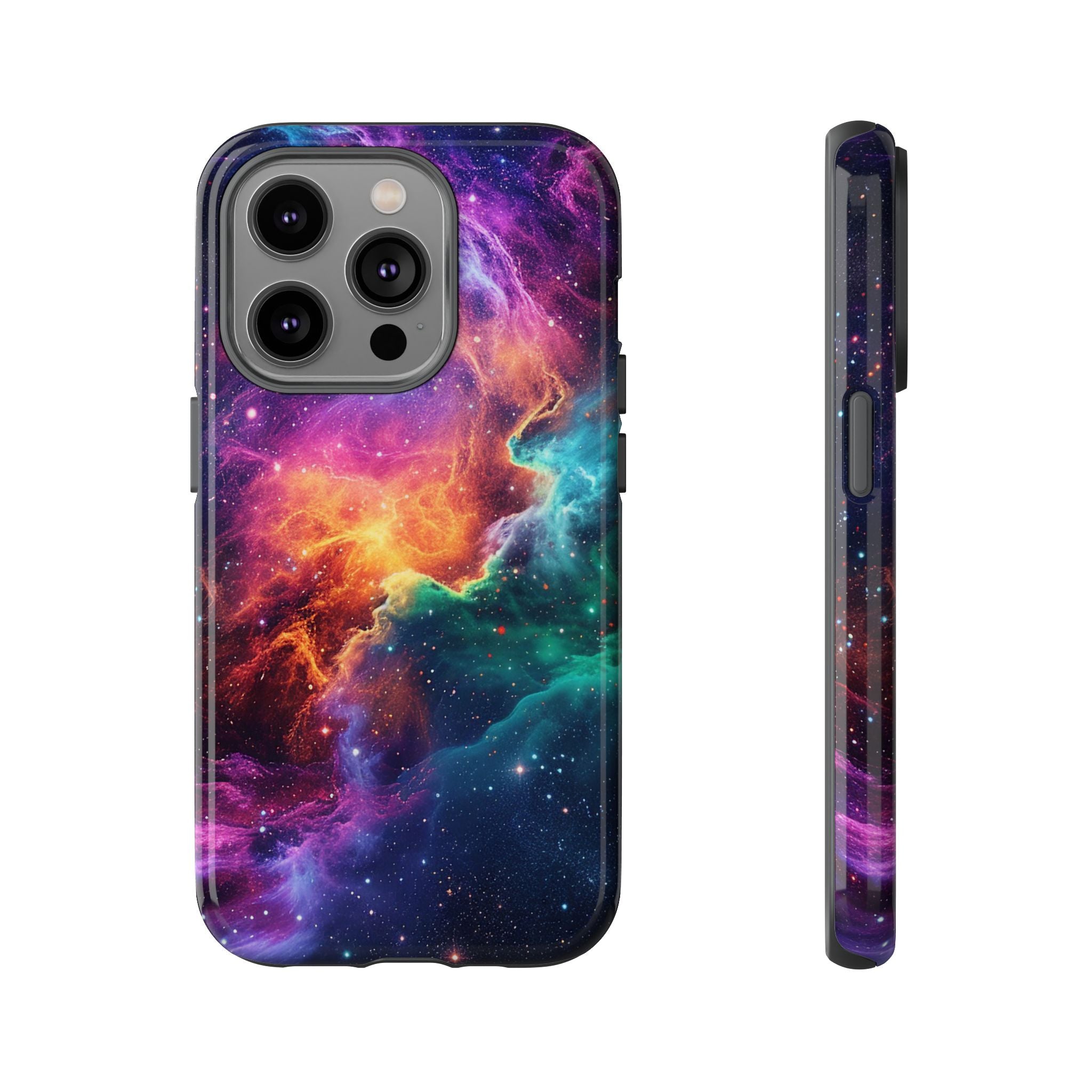 Celestial Aurora Galaxy - Tough Guard Apple iPhone Case