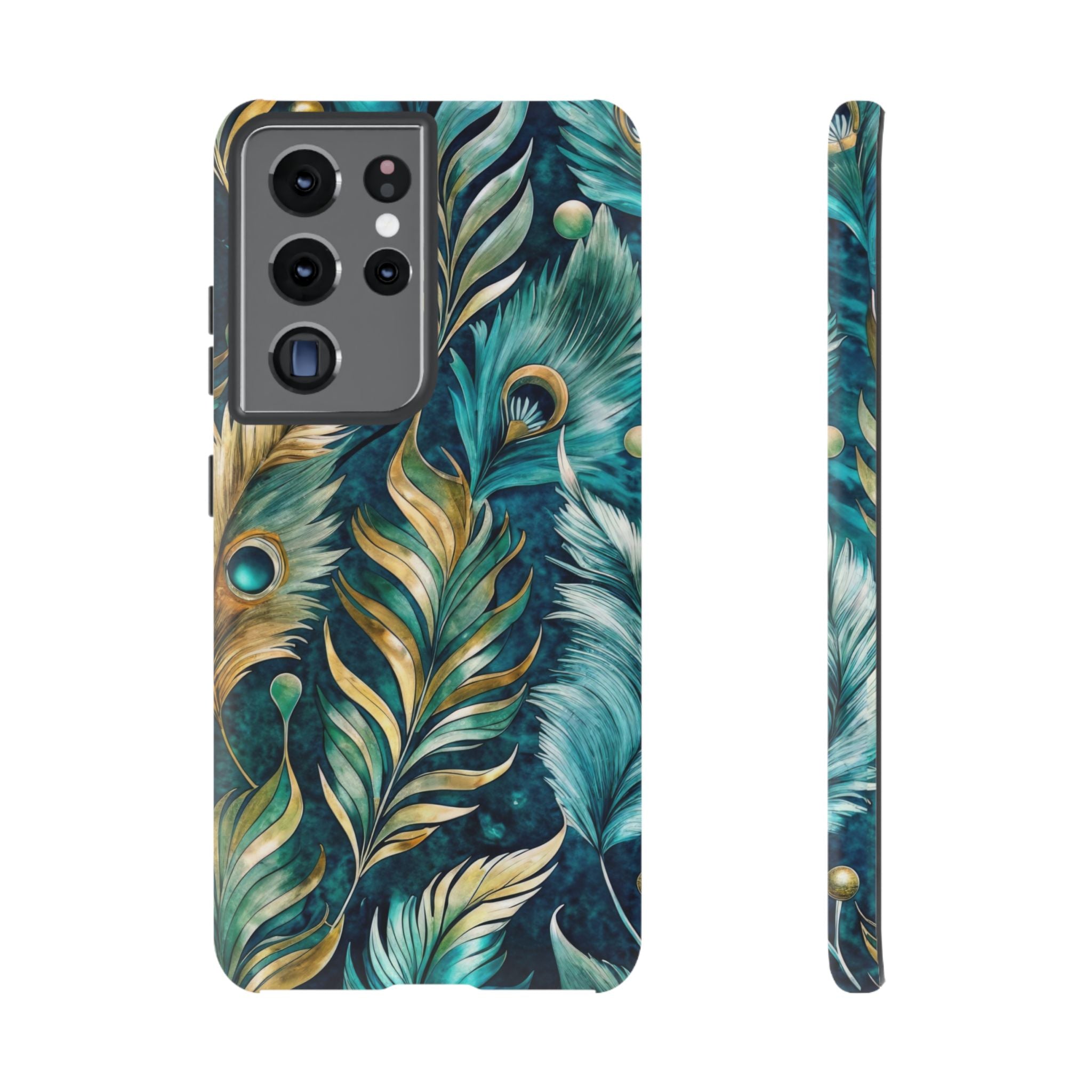 Peacock Feathers - Tough Guard Samsung Galaxy Case