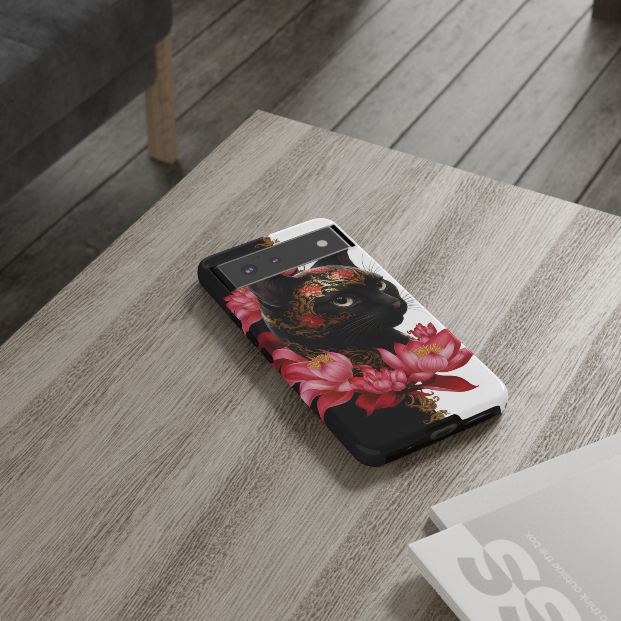 Yin & Yang Mystic Cat - Tough Guard Google Pixel Case