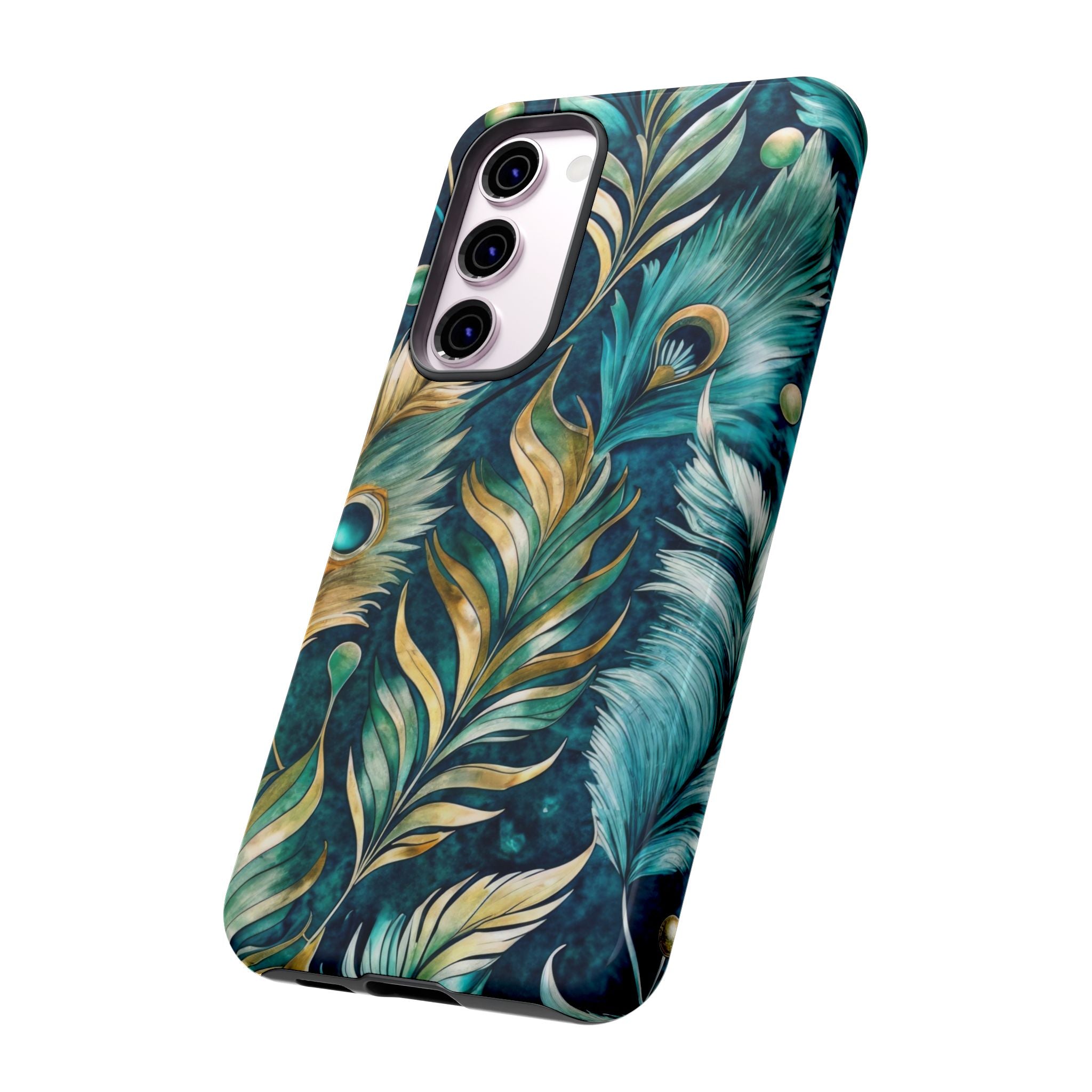 Peacock Feathers - Tough Guard Samsung Galaxy Case