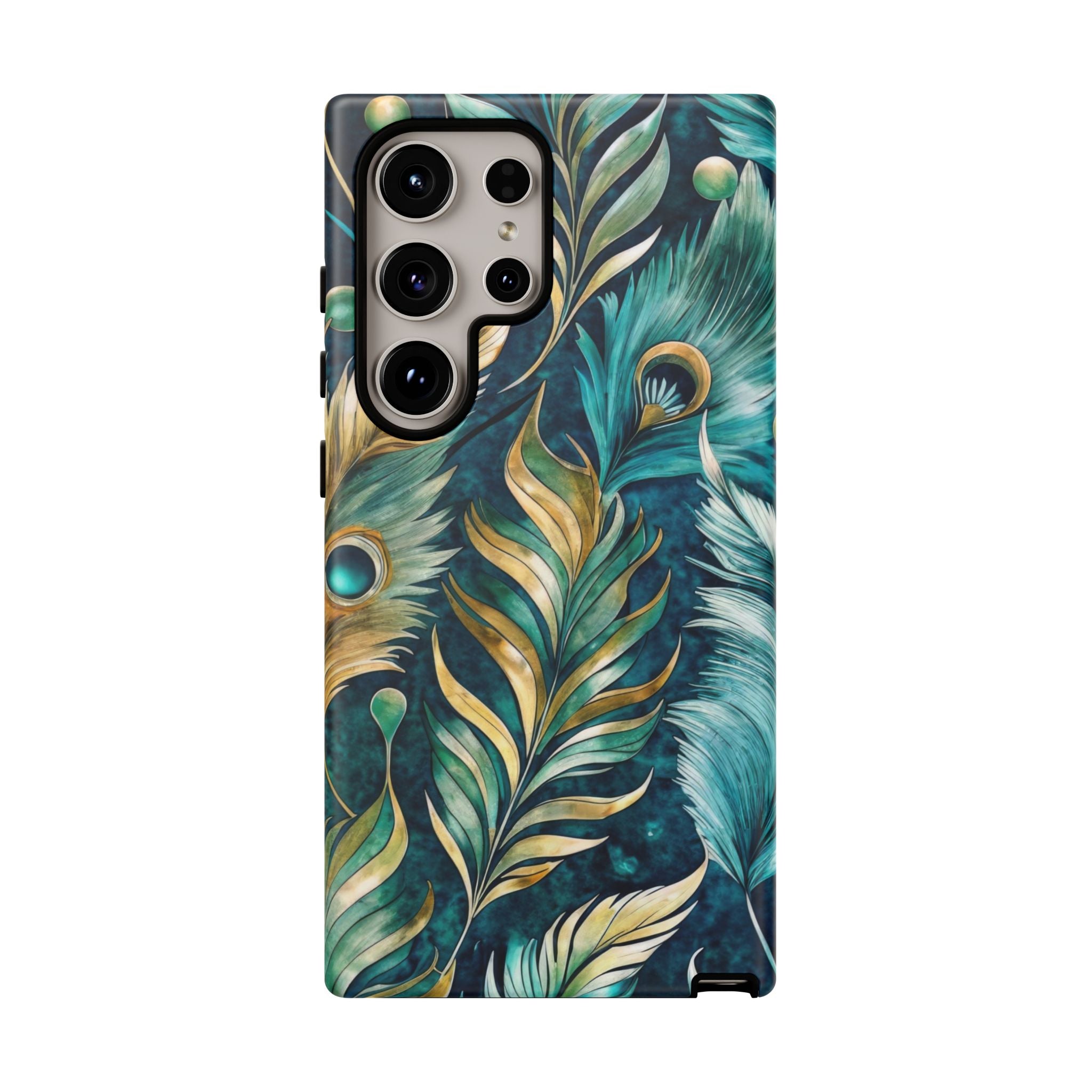 Peacock Feathers - Tough Guard Samsung Galaxy Case